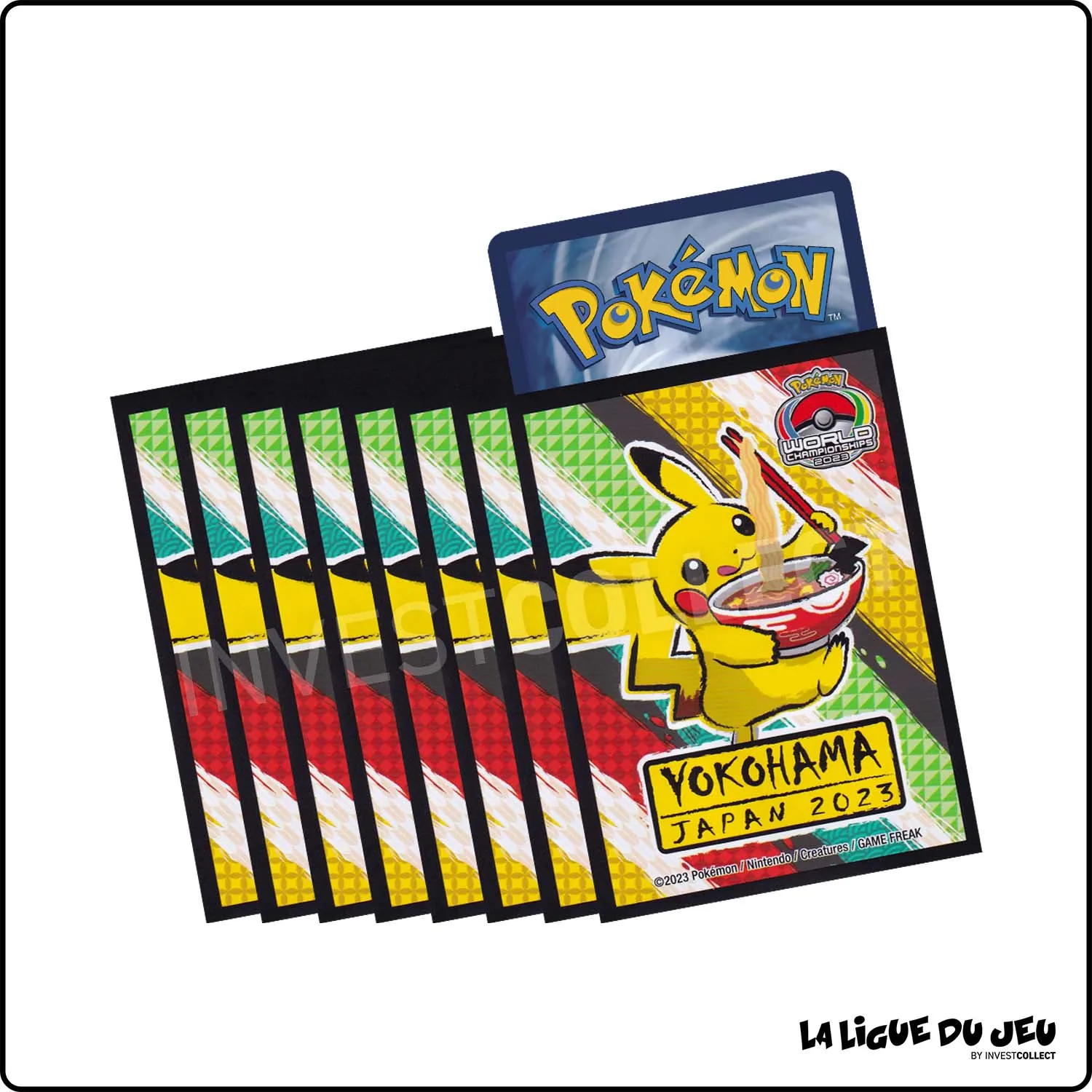 Sleeve - Pokemon - World Championships Yokohama 2023 - Pikachu - Par 64