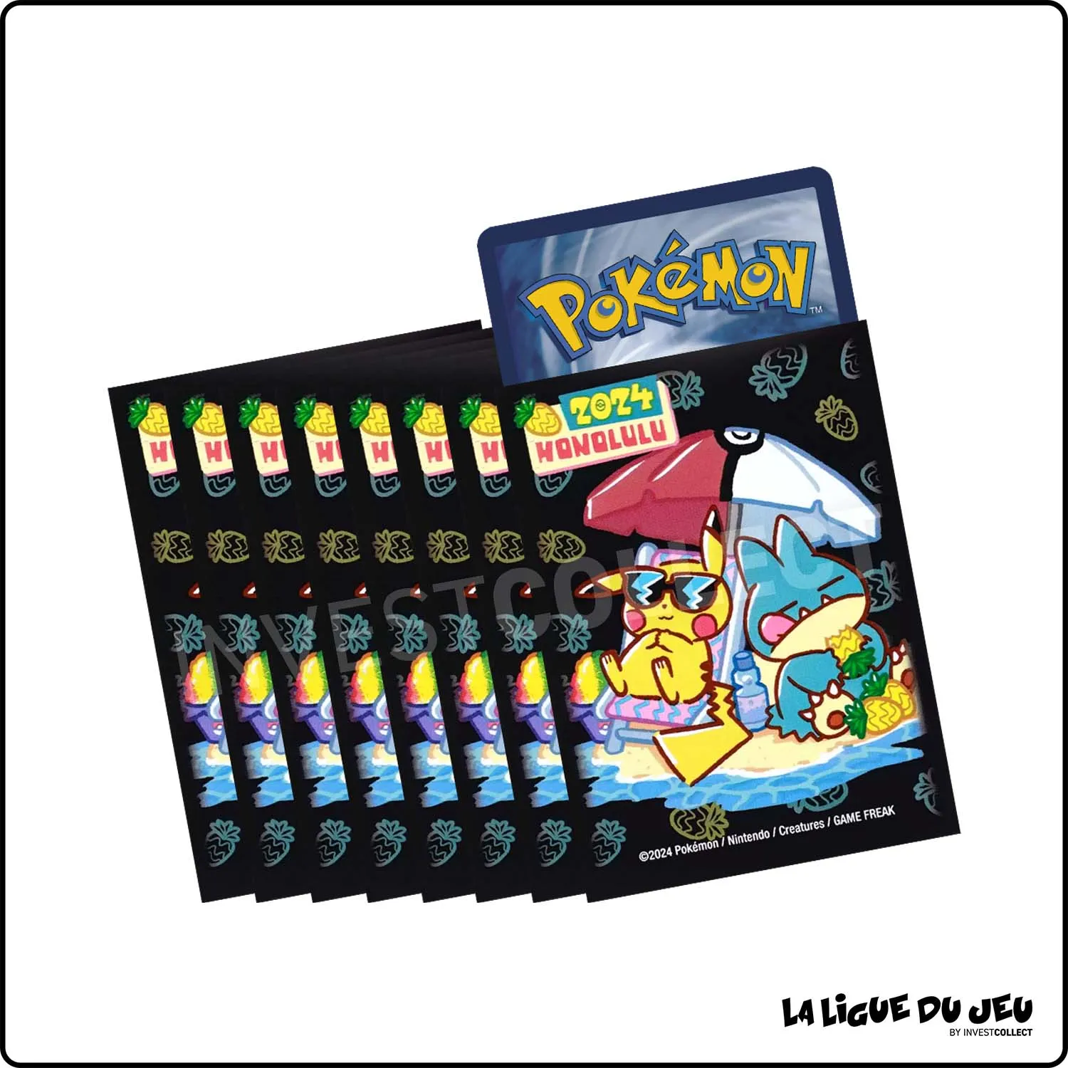 Sleeve - Pokemon - Pokemon Center - Pikachu & Goinfrex - Par 65