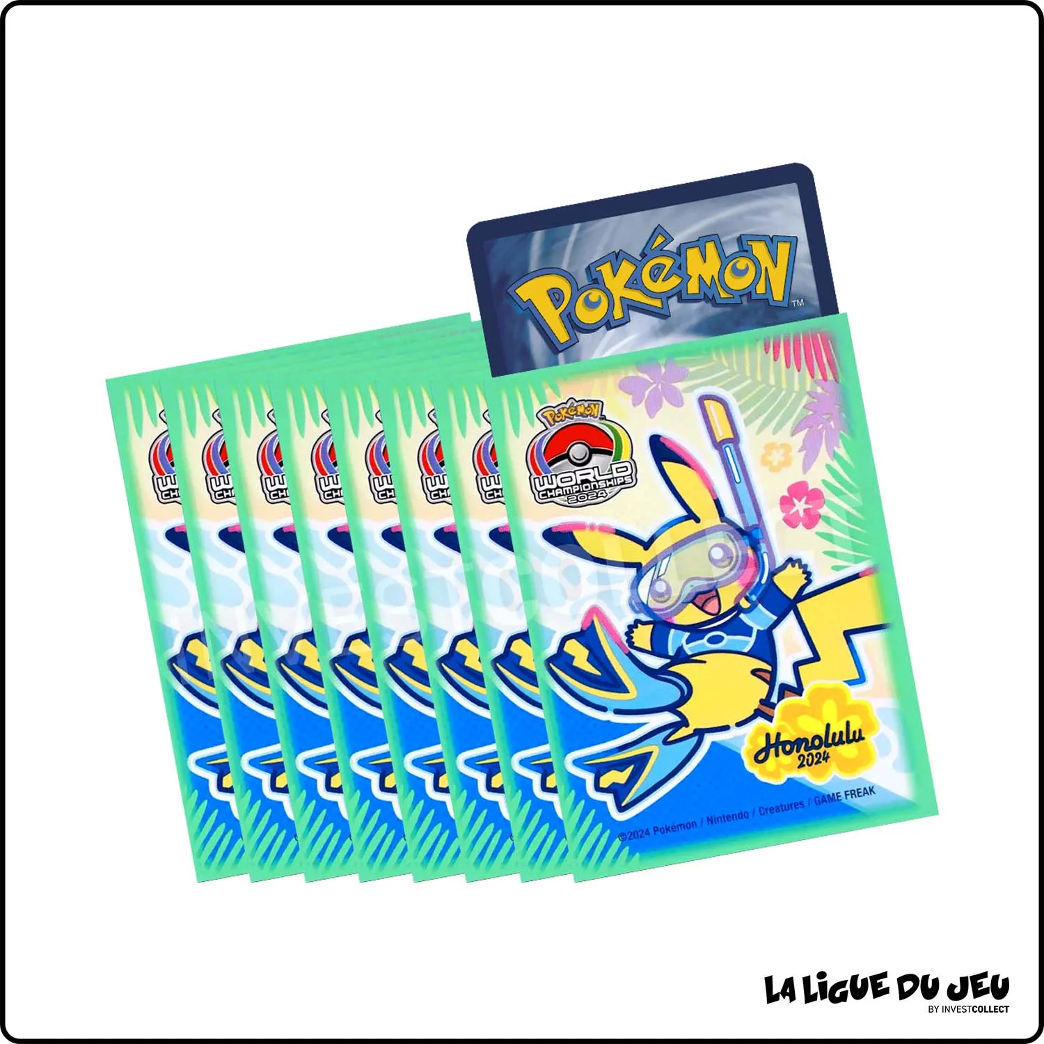 Sleeve - Pokemon - World Championships Honolulu 2024 - Competitor - Par 65