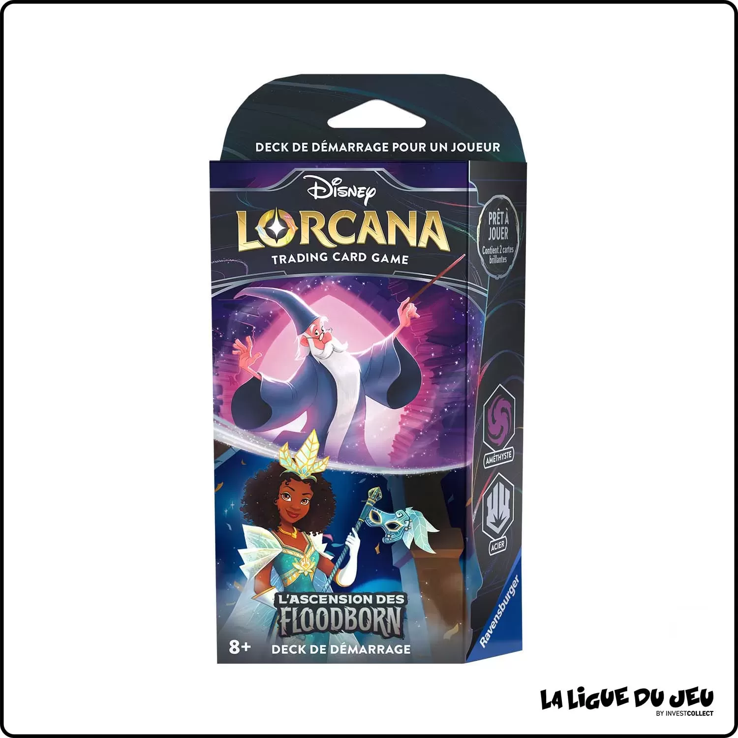 Deck - Lorcana - L'ascension des Floodborne - Deck de Démarrage Merlin & Tiana - Scellé - Français