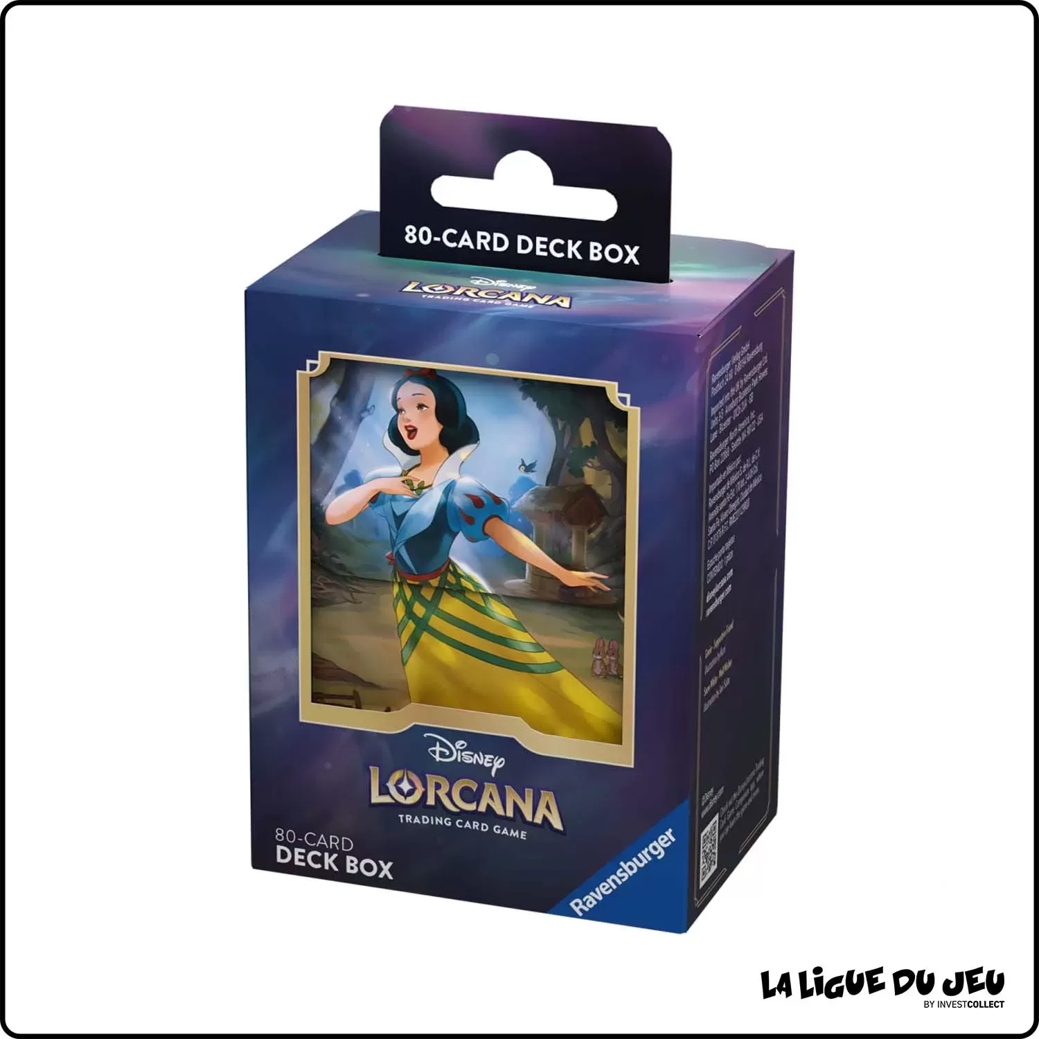 Deck Box - Lorcana - Boîte de rangement - Blanche Neige