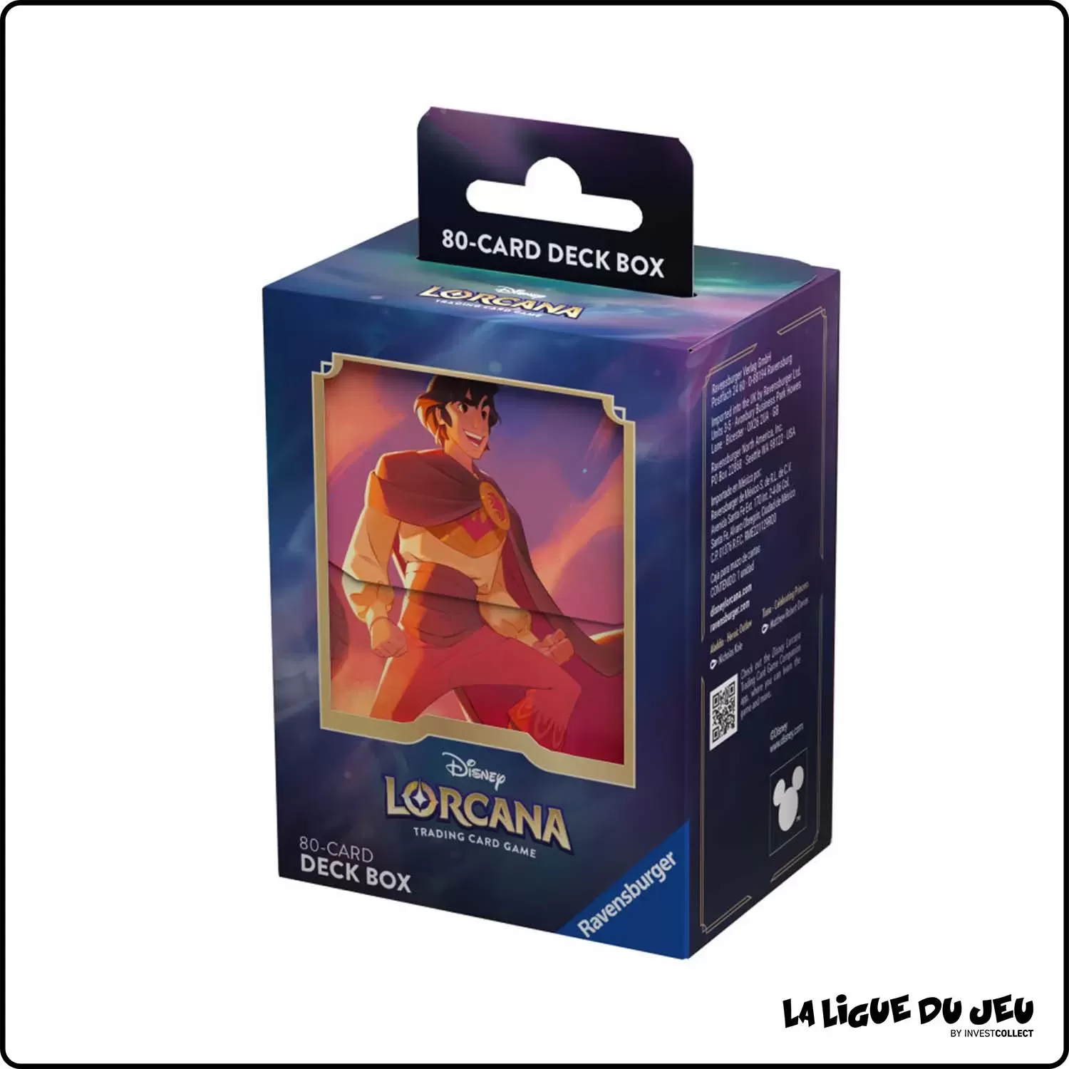 Deck Box - Lorcana - Boîte de rangement - Aladdin