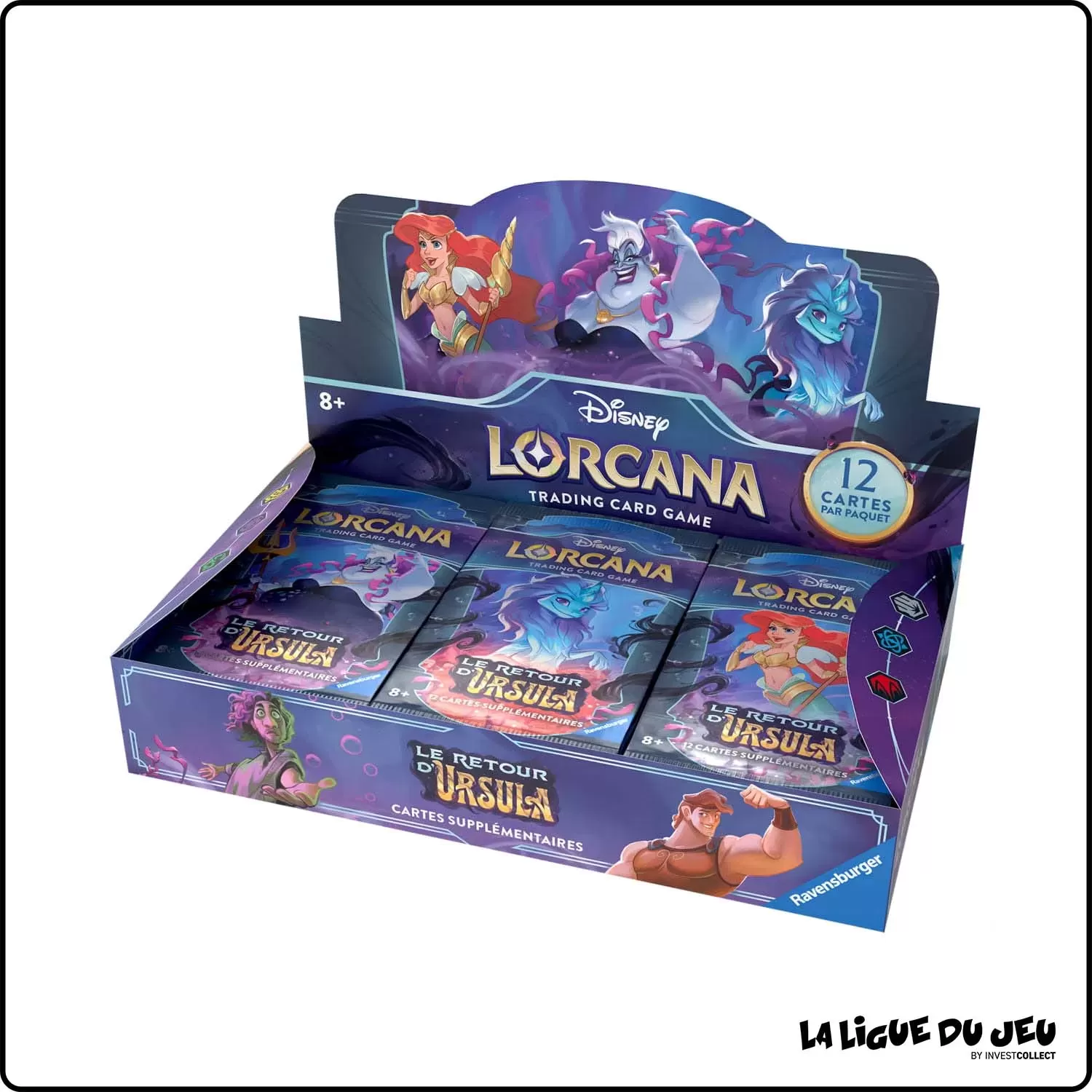 Display - Lorcana - Chapitre 4 - Le Retour d'Ursula - 24 Boosters - Scellé - Français Ravensburger - 1