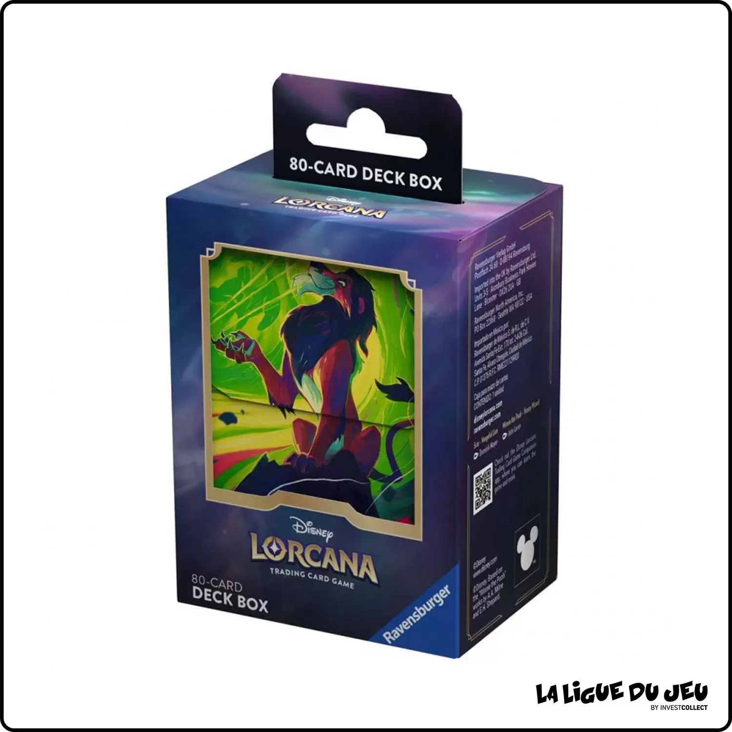 Deck Box - Lorcana - Boîte de rangement - Scar