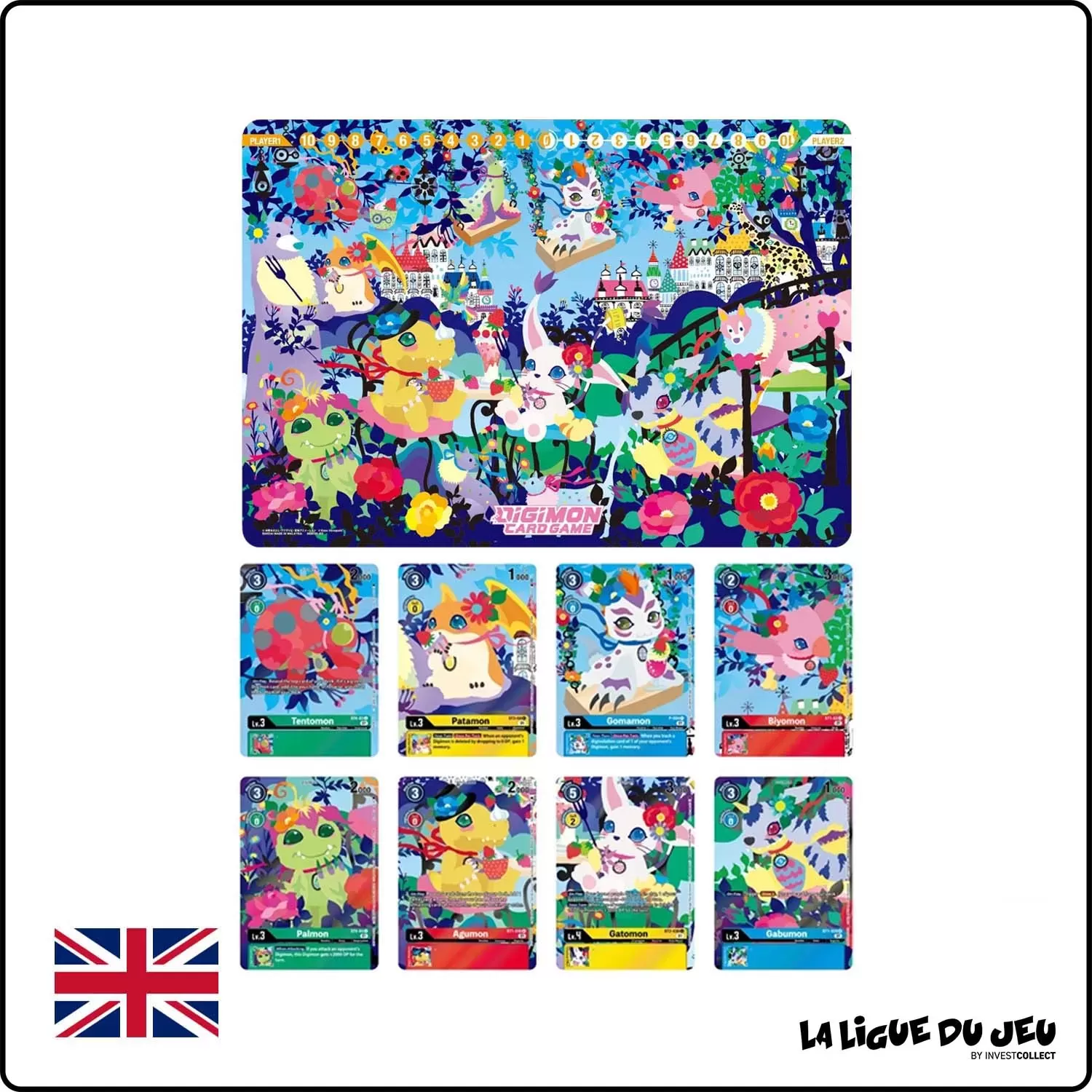 Set Exclusif - Digimon Card Game - Playmat and Card Set 2 - PB09 - Scellé - Anglais Bandai - 1