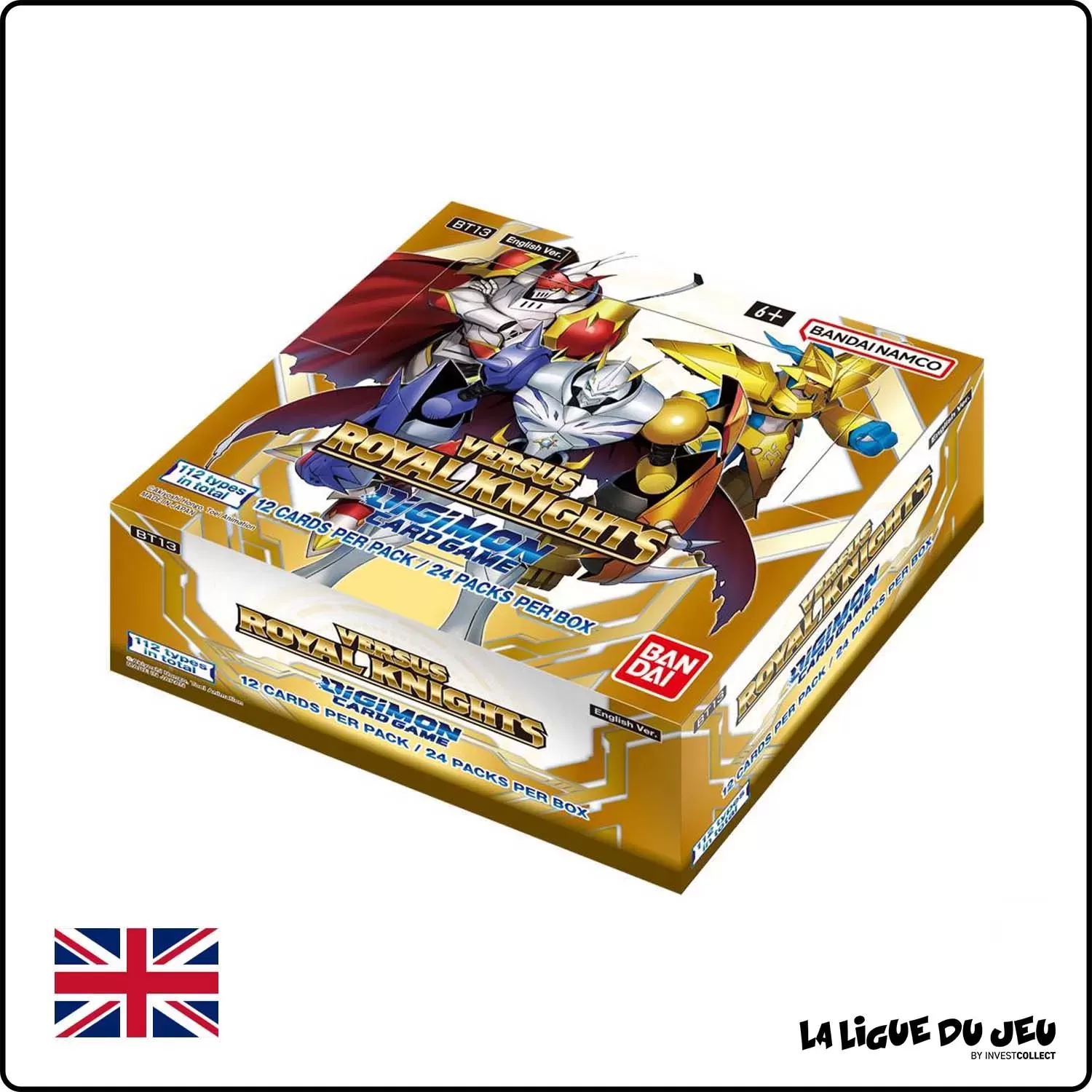 Display - Digimon Card Game - Versus Royal Knights - BT13 - 24 Boosters - Scellé - Anglais