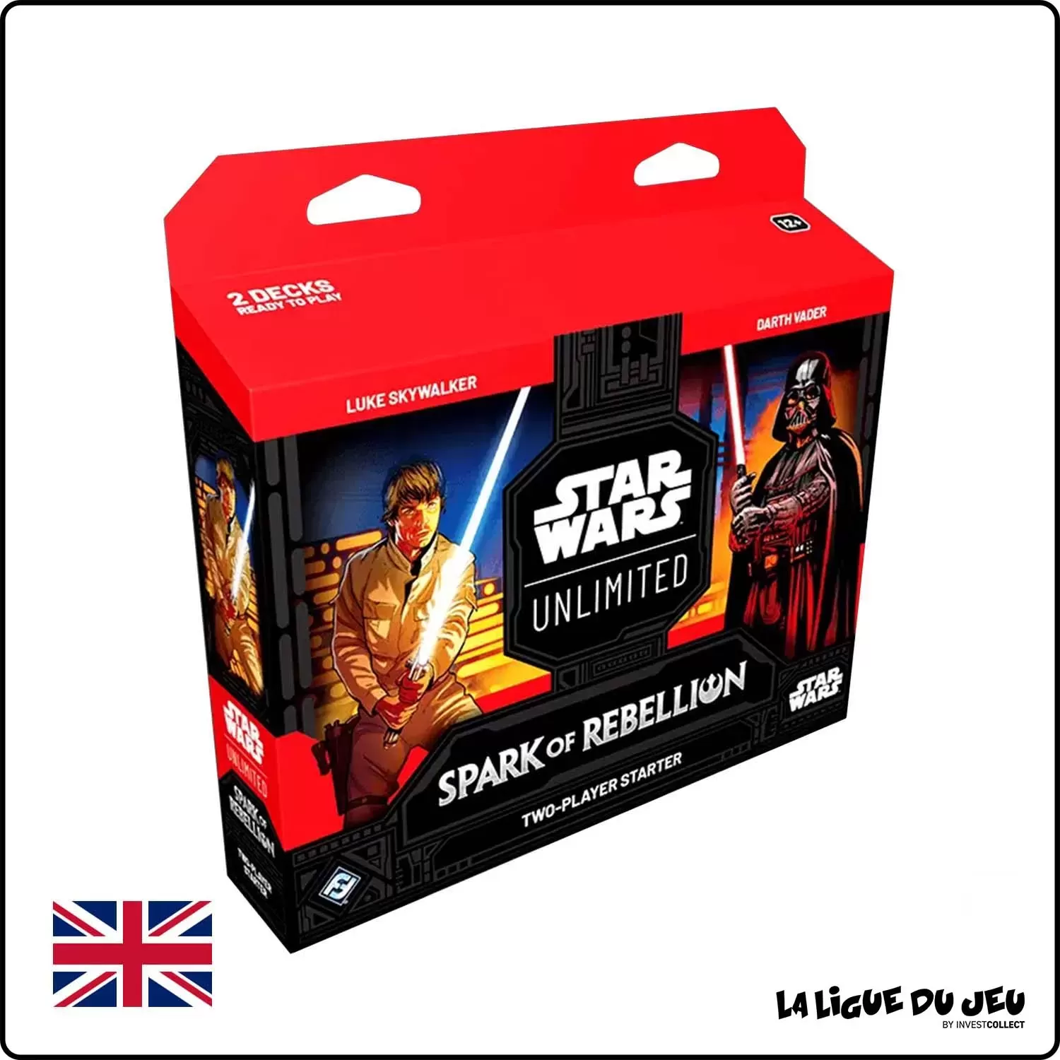 Deck - Star Wars Unlimited - Étincelle de la Rébellion - Kit de Démarrage 2 Joueurs - Scellé - Anglais Bandai - 1