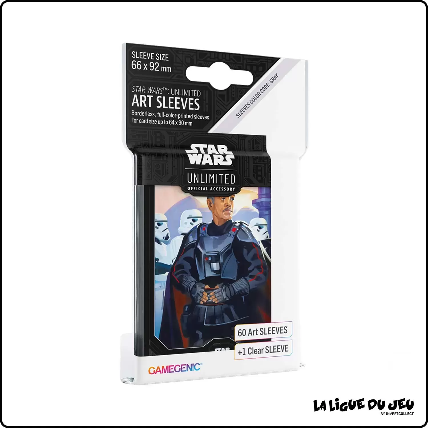 Sleeve - Star Wars Unlimited - Format Standard - Moff Gideon - par 60