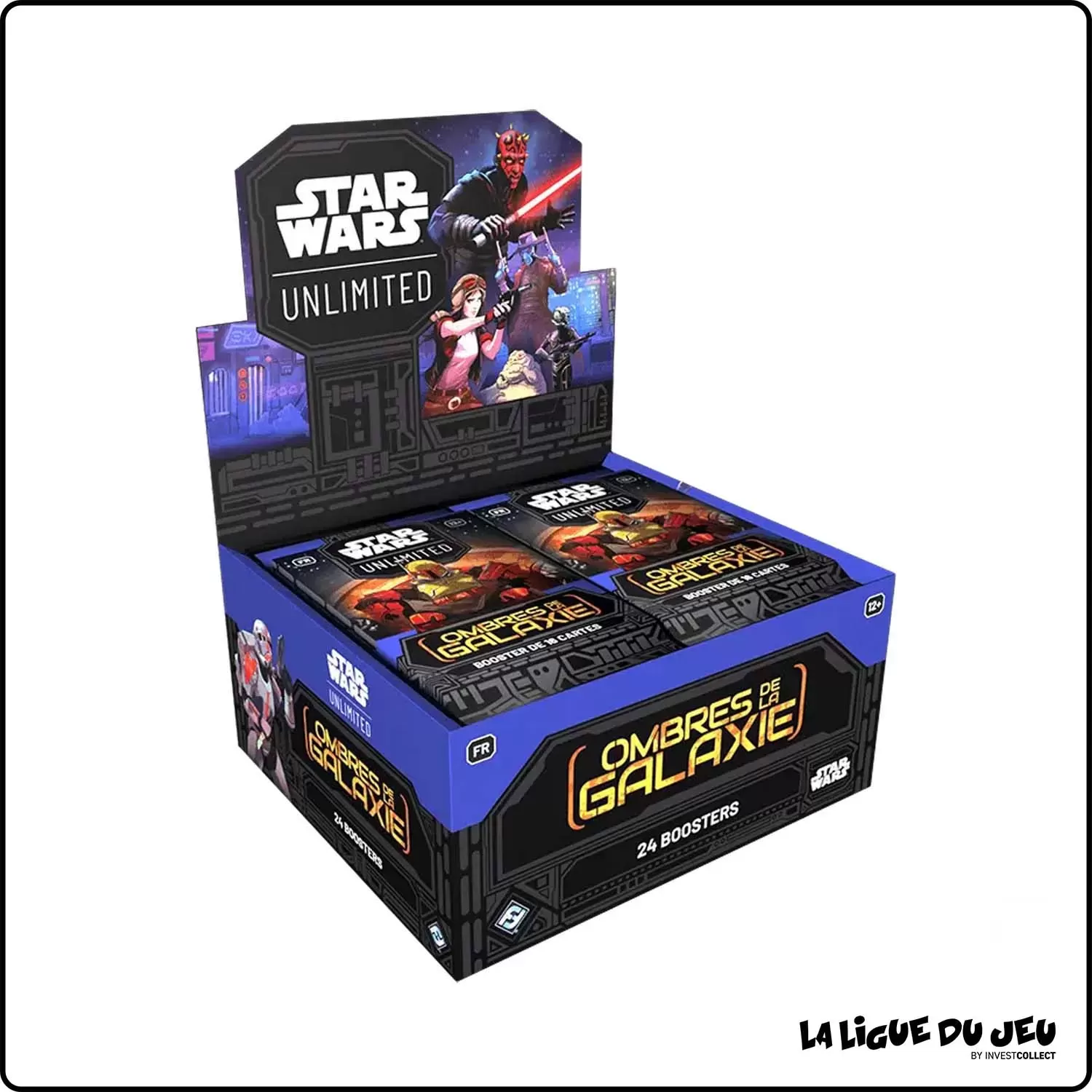 Display - Star Wars Unlimited - Ombres de la Galaxie - 24 Boosters - Scellé - Français Fantasy Flight Games - 1