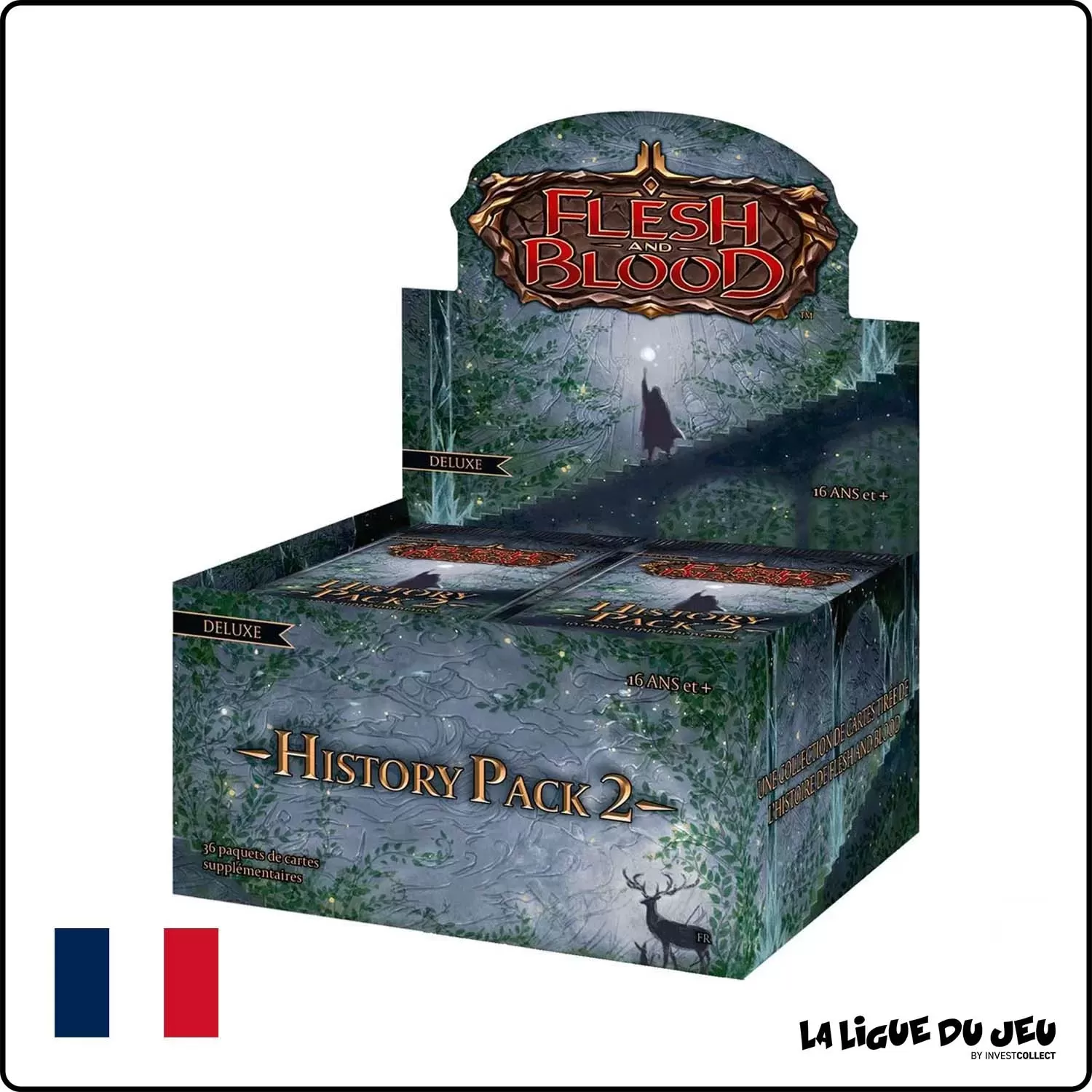 Display - Flesh and Blood - History Pack 2 - Black Border - 36 Boosters - Scellé - Français