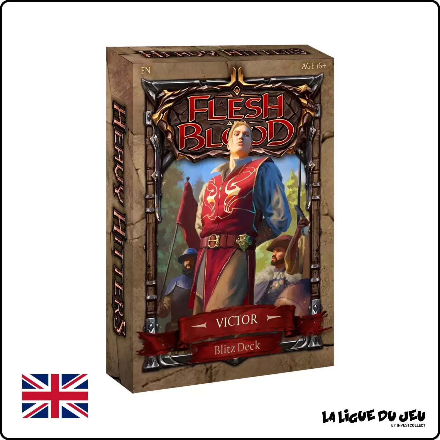 Deck - Flesh and Blood - Heavy Hitters - Blitz Deck - Victor - Scellé - Anglais