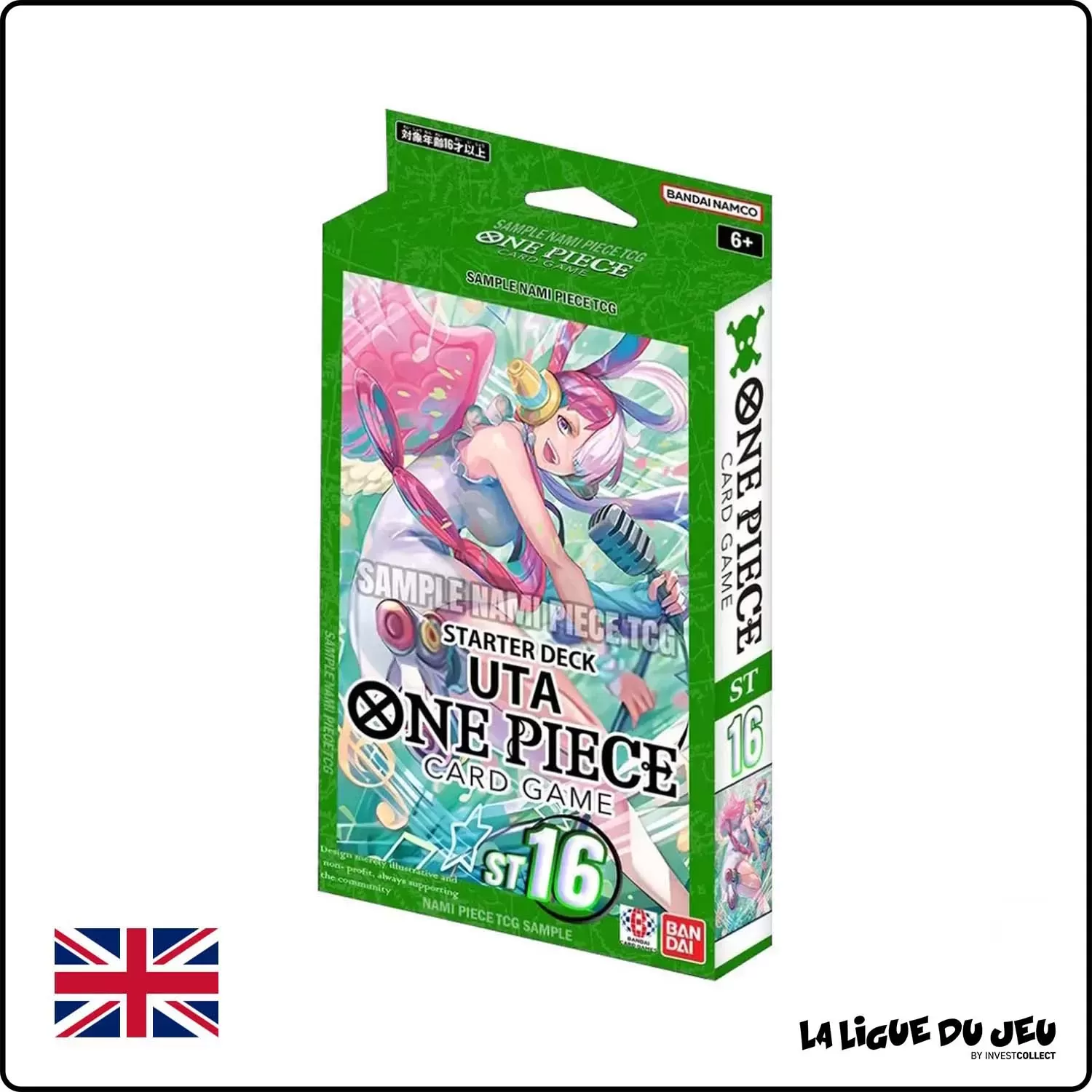 One Piece - Starter Deck Red Green Uta - ST16 - Scellé - Anglais