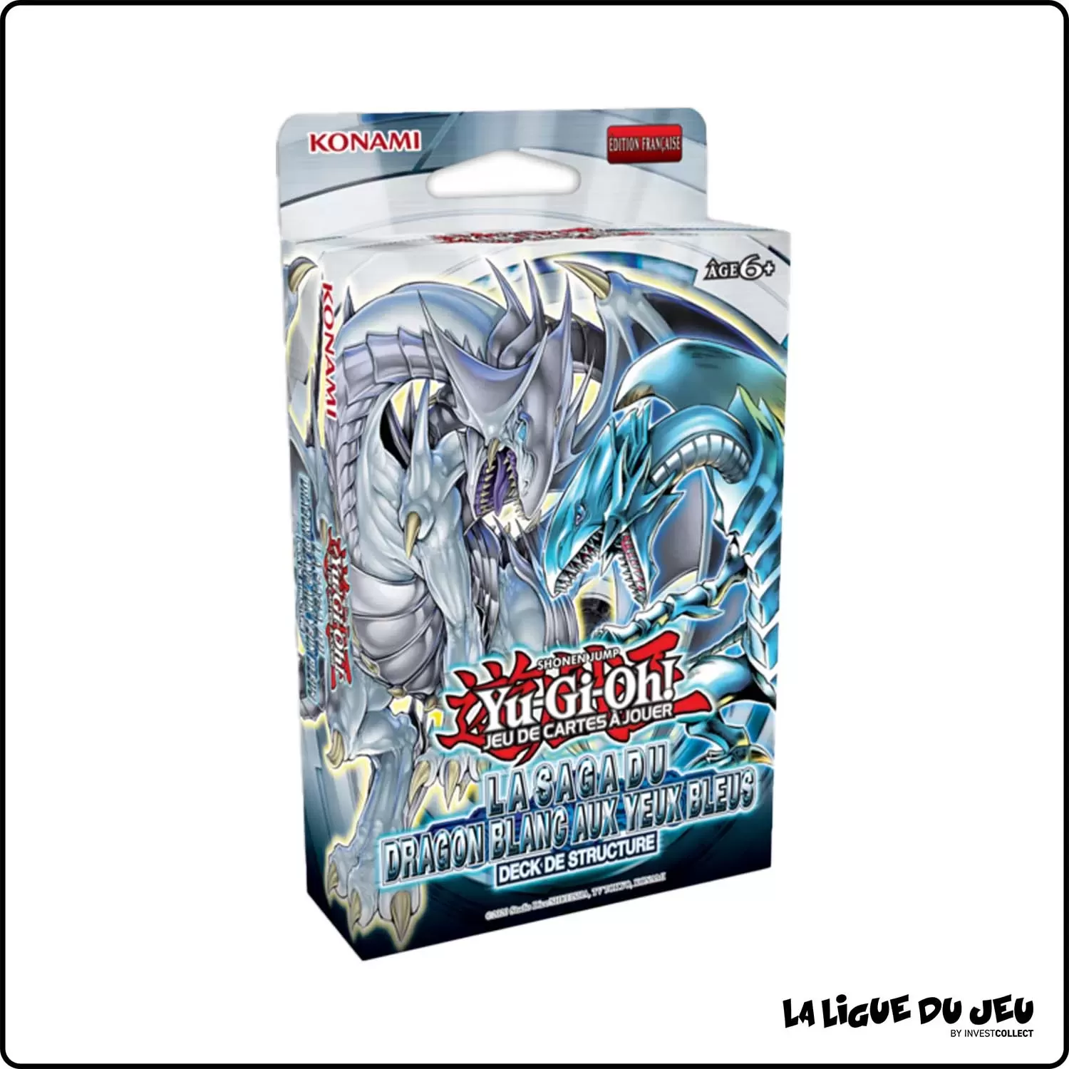 Deck - Yu-Gi-Oh! - Deck de Structure - La Saga Du Dragon Blanc Aux Yeux Bleus - Scellé - Français