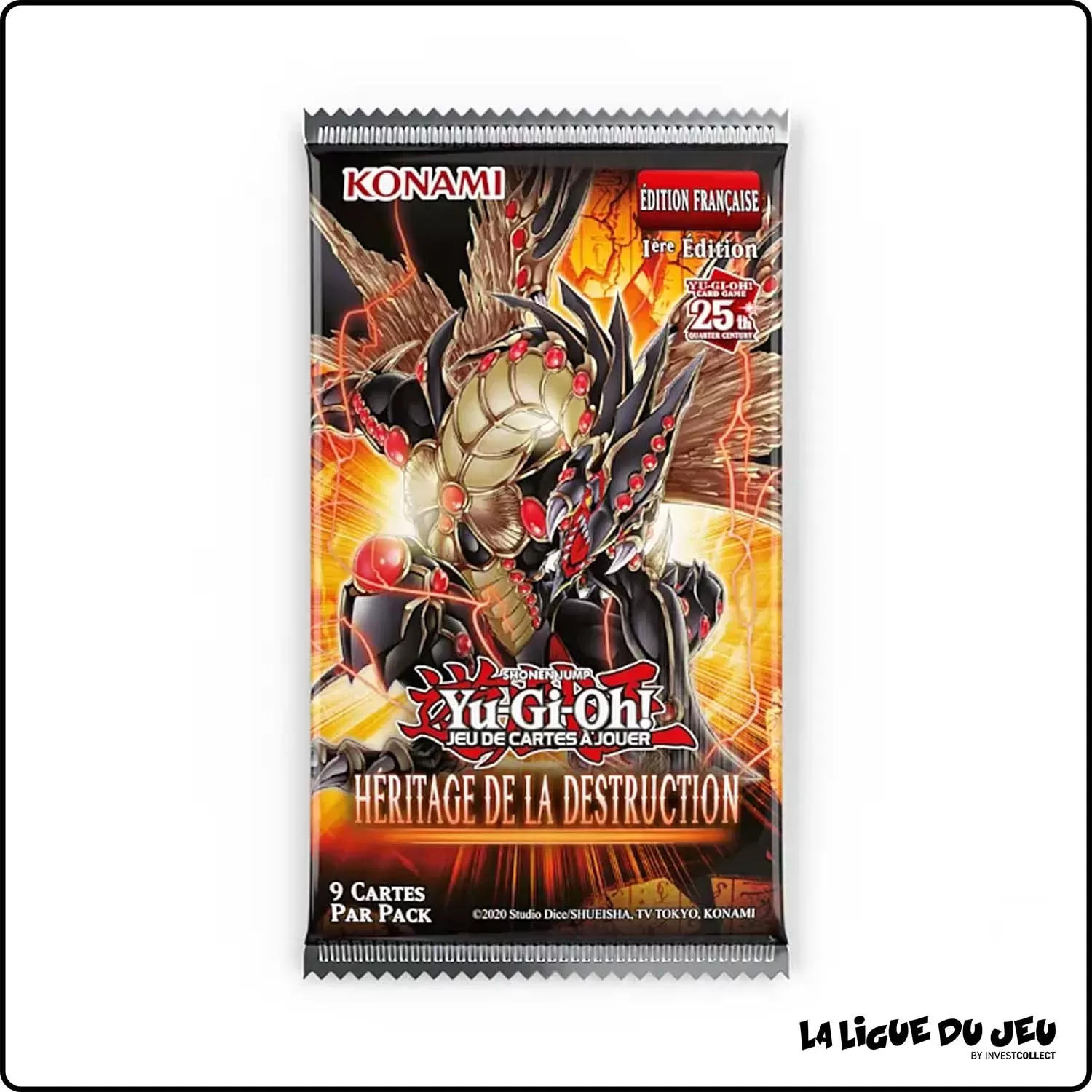 Booster - Yu-Gi-Oh! - Héritage de la Destruction - Scellé - Français