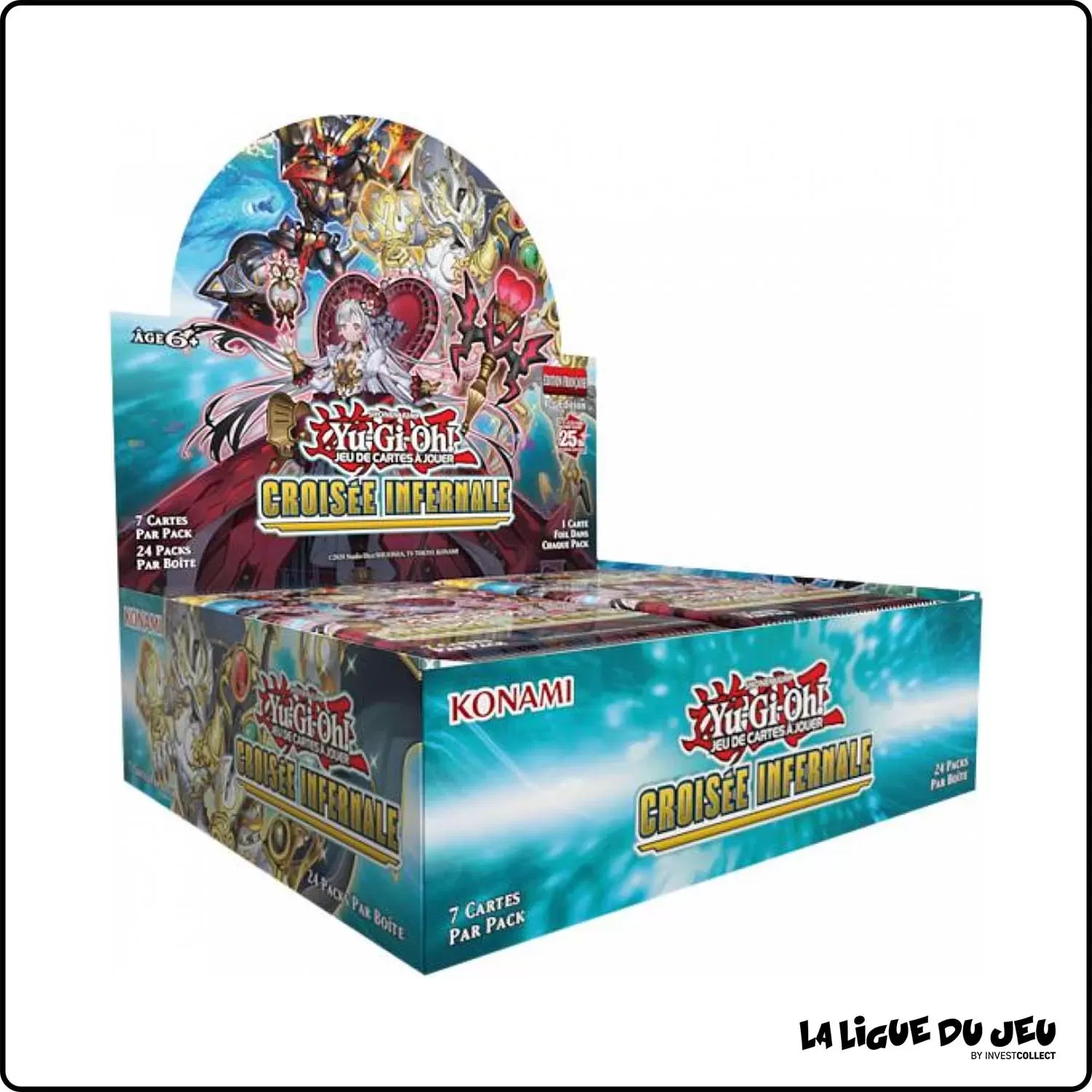 Display - Yu-Gi-Oh! - Croisée Infernale - 24 Boosters - Scellé - Français