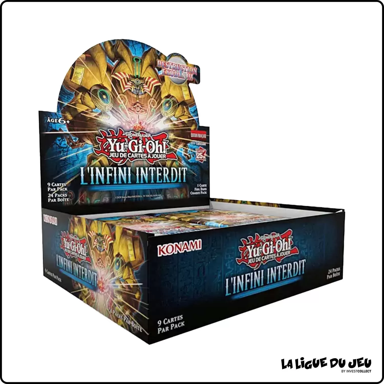 Display - Yu-Gi-Oh! - Infini Interdit - 24 Boosters - Scellé - Français