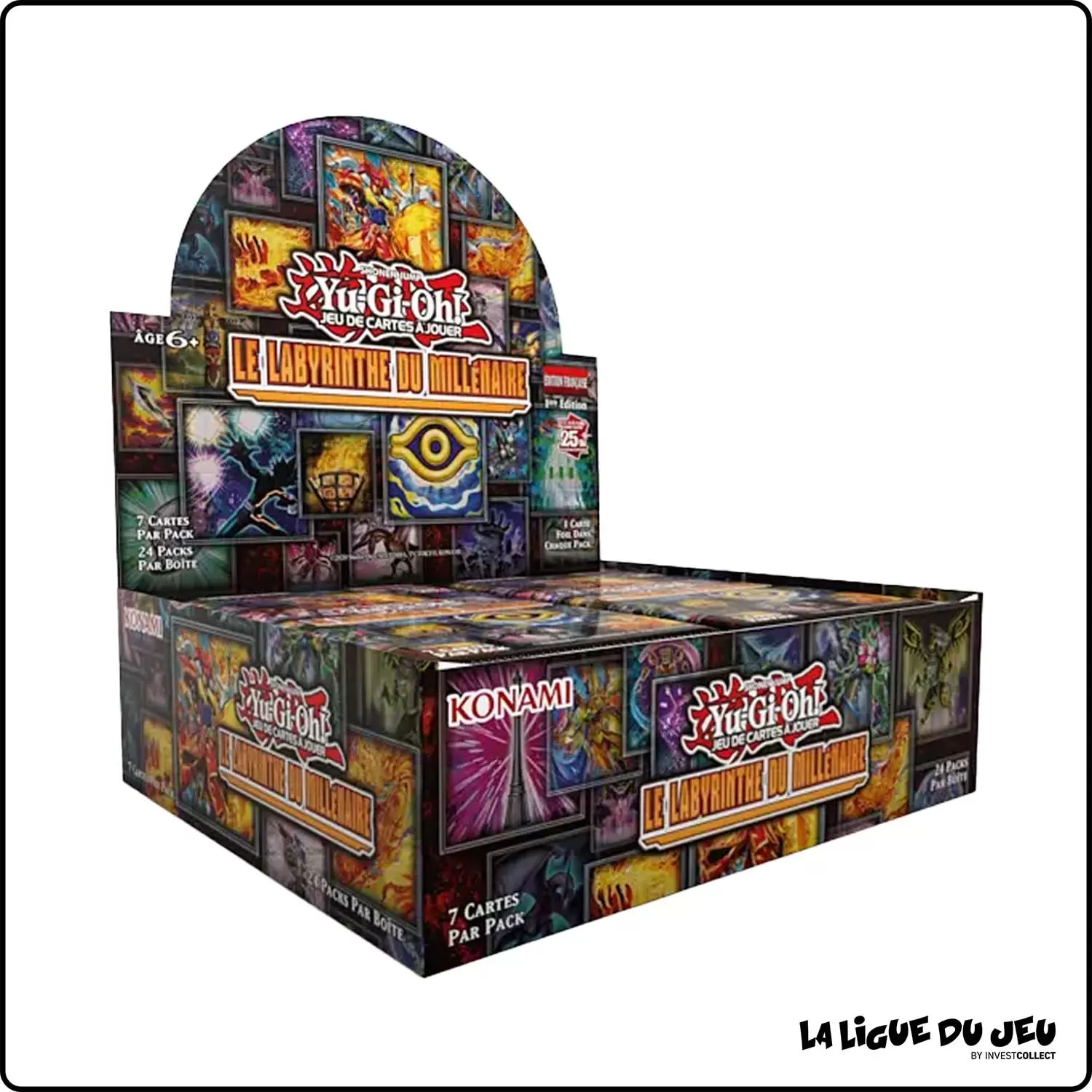 Display - Yu-Gi-Oh! - Le Labyrinthe du Millénaire - 24 Boosters - Scellé - Français