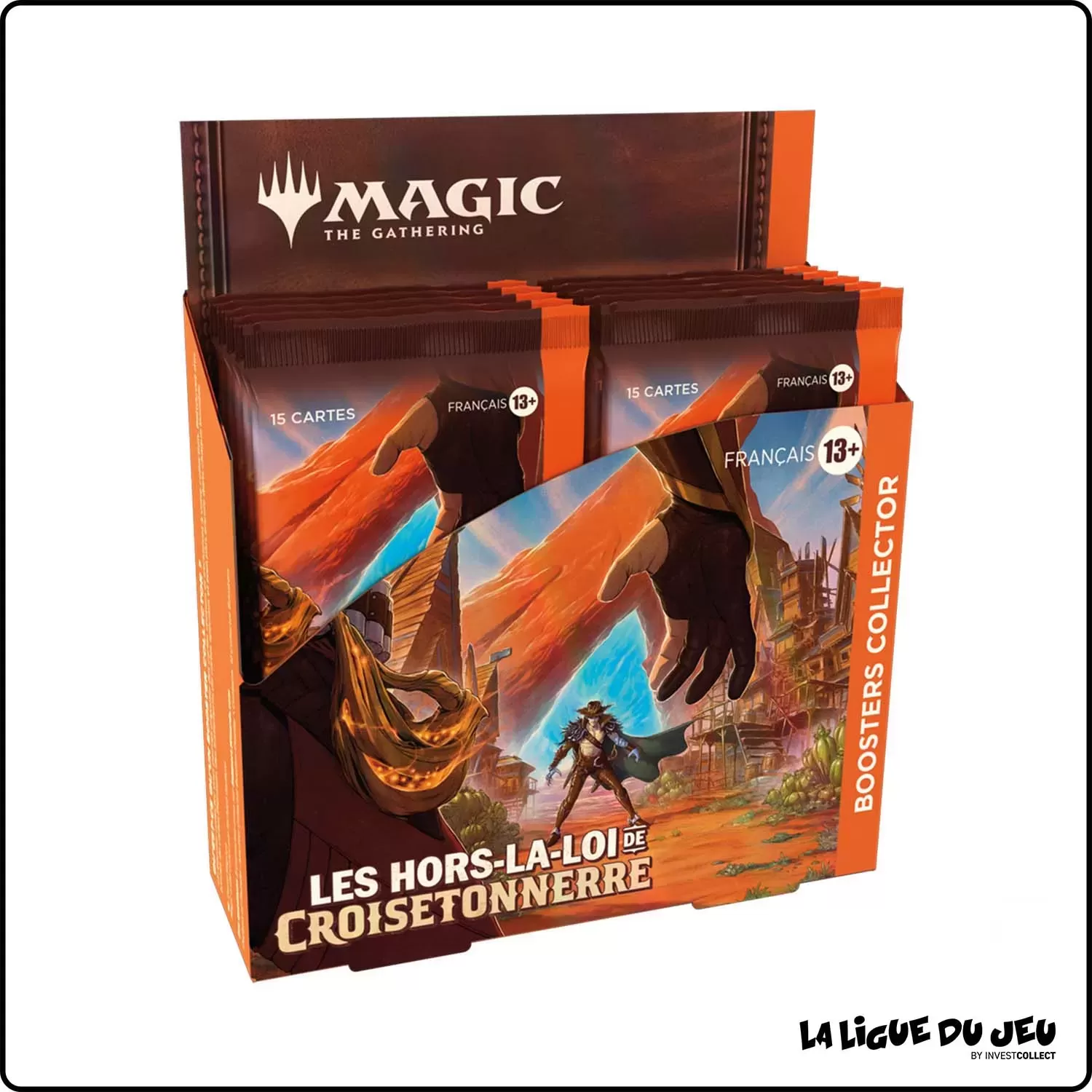 Display - Magic the Gathering - Hors-La-Loi de Croisetonnerre - 12 Boosters Collector - Scellé - Français Wizards of the Coast -