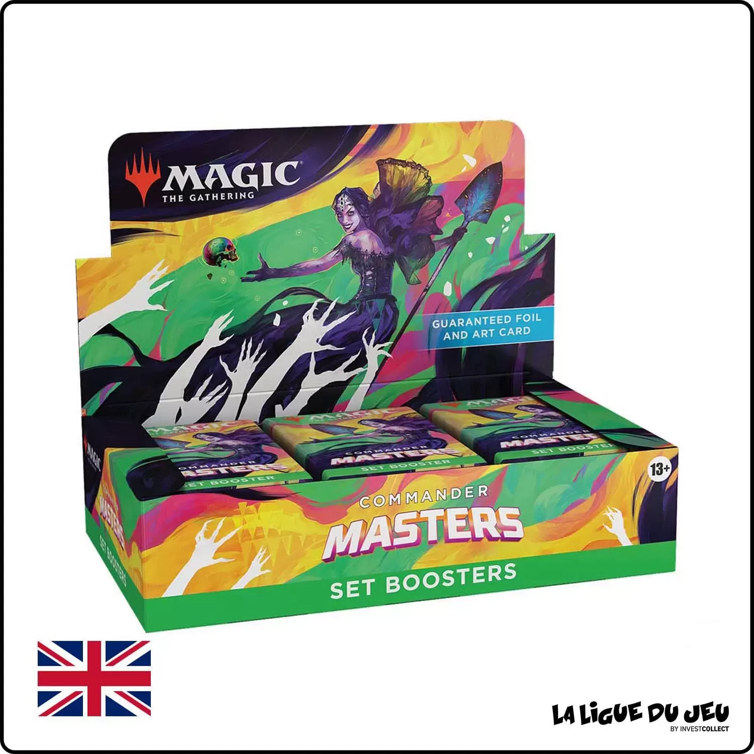 Display - Magic the Gathering - Commander Masters - 24 Boosters d'Extension - Scellé - Anglais Wizards of the Coast - 1