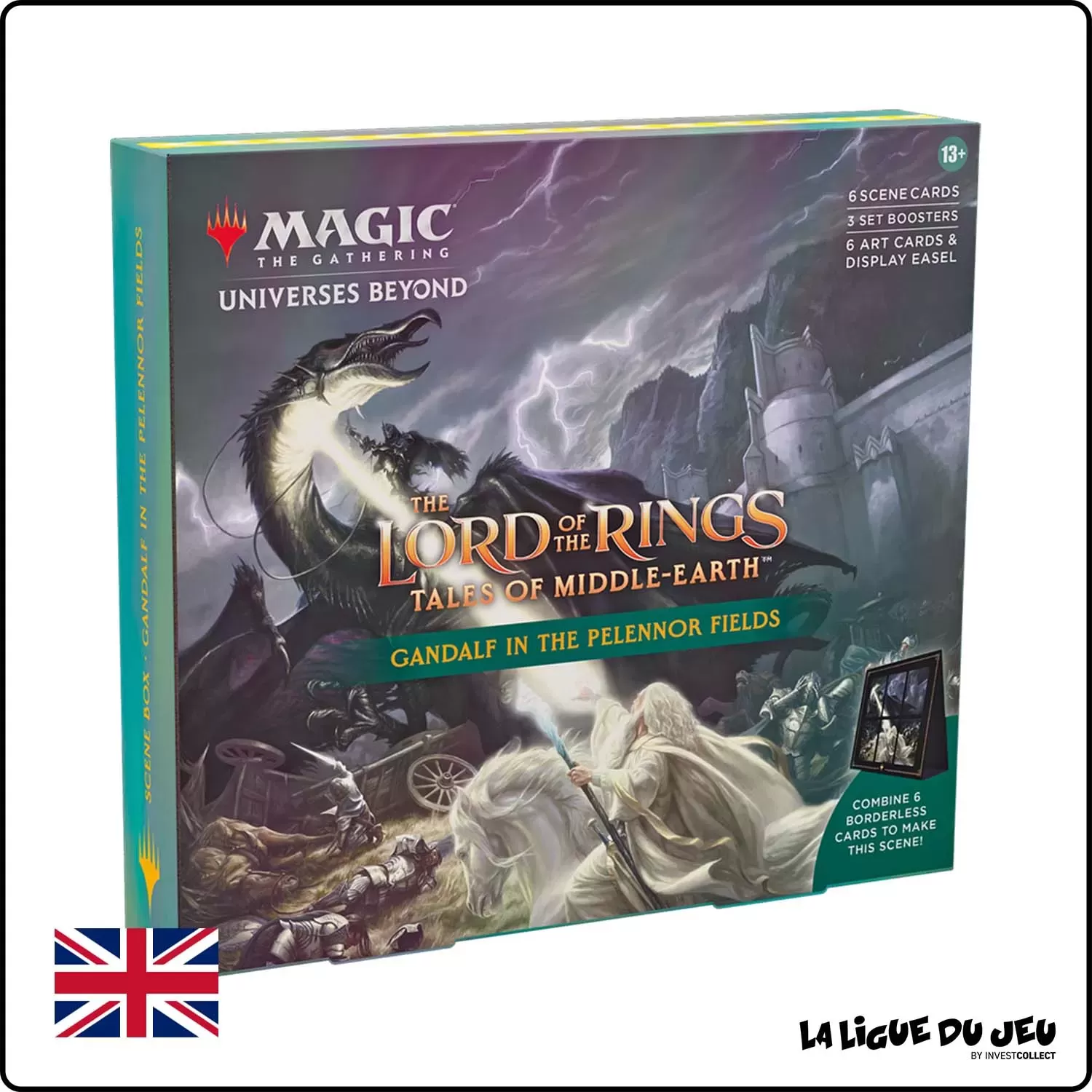 Coffret - Magic the Gathering - Le Seigneur des Anneaux - Scene Box - Gandalf in Pelennor Fields - Scellé - Anglais