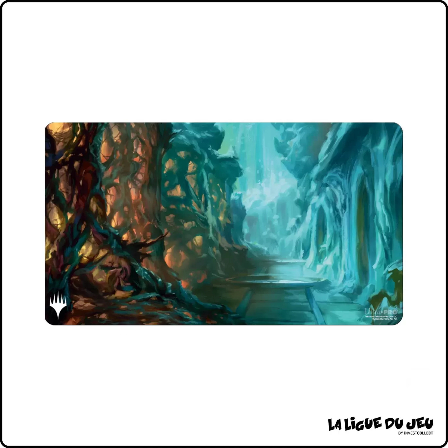 Tapis - Magic the Gathering - Playmat - Ravnica Remastered - Bassin d'élevage