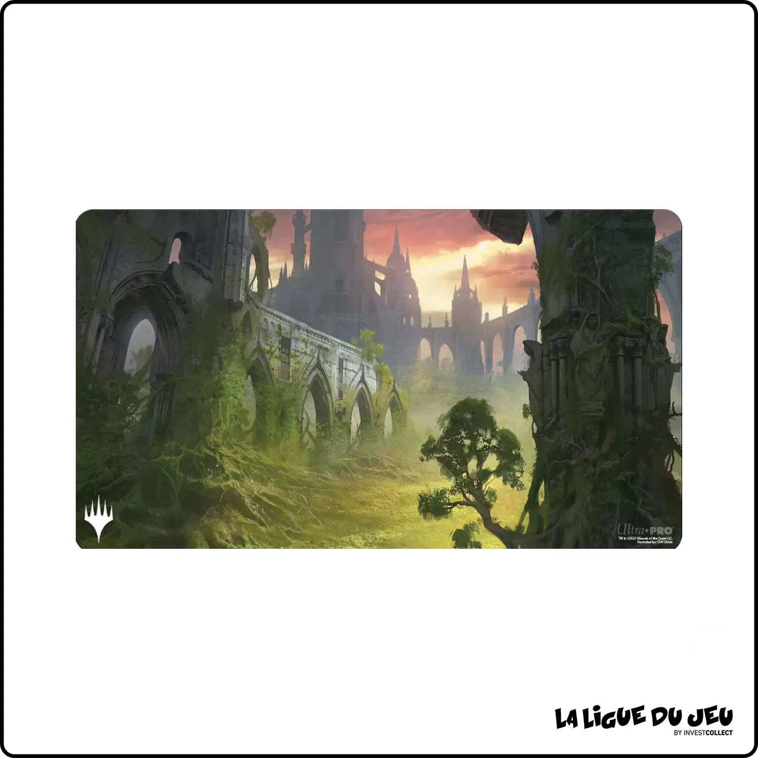 Tapis - Magic the Gathering - Playmat - Ravnica Remastered - Terrain de Prédilection