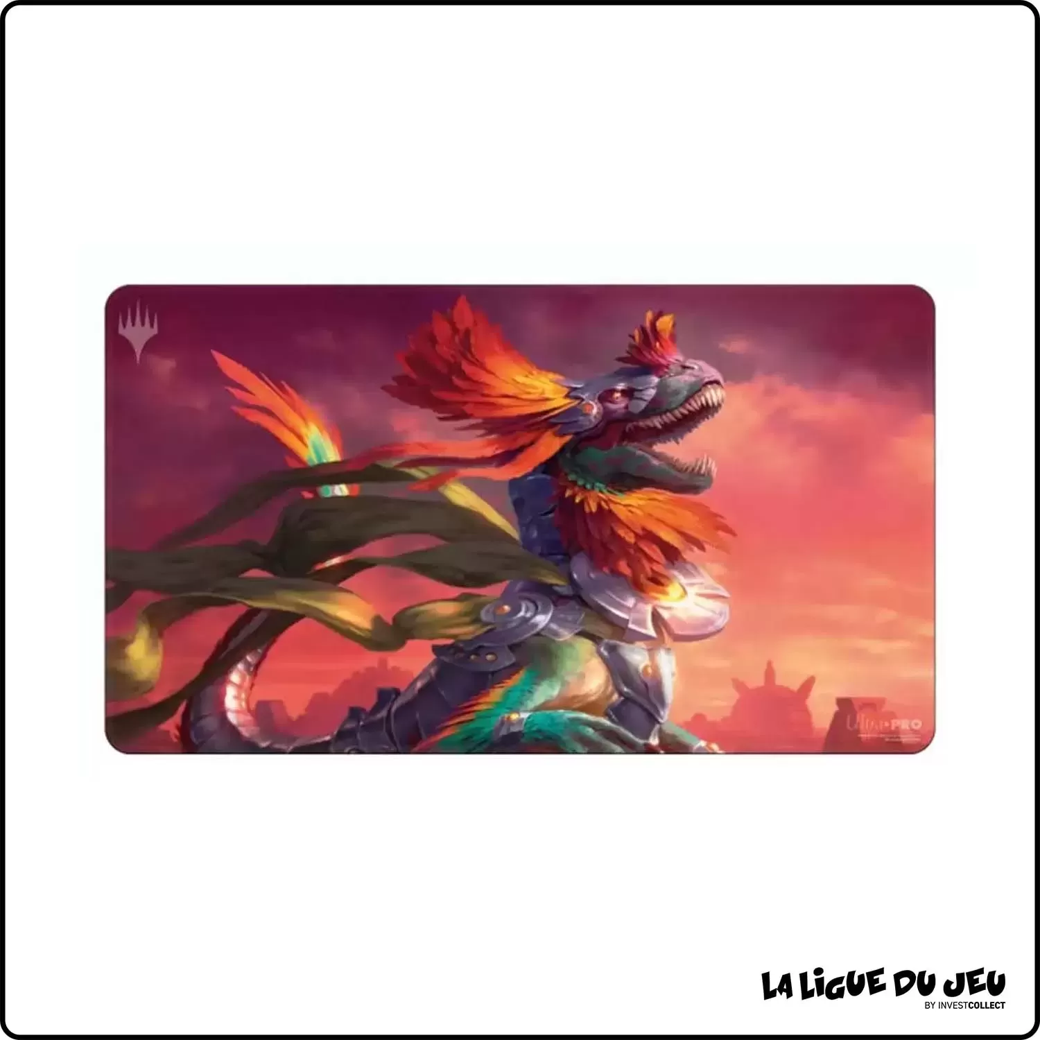 Tapis - Magic the Gathering - Playmat - Cavernes Oubliées d'Ixalan - Pantlaza, protégé du soleil