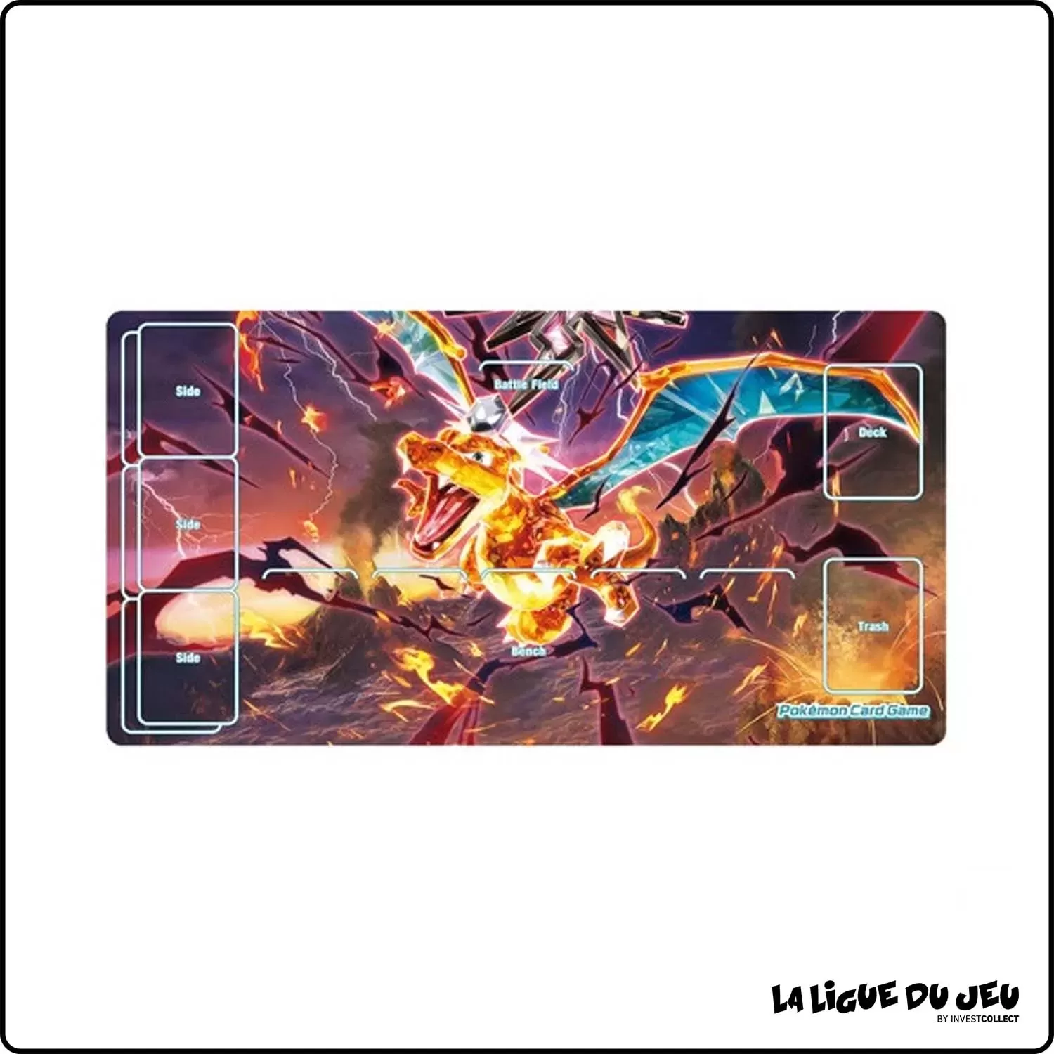 Tapis - Pokemon Center - Dracaufeu Téracristal - Playmat - Scellé