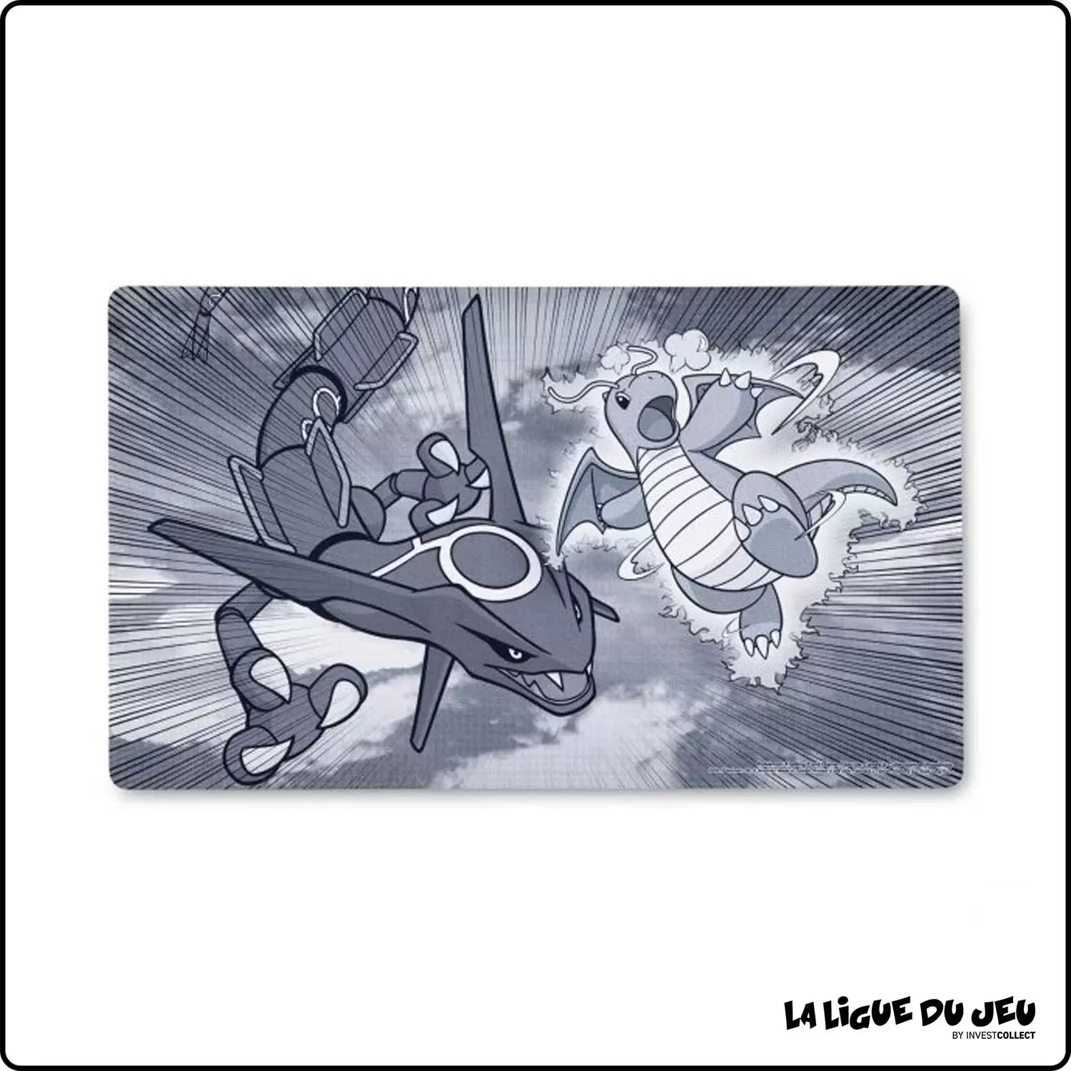 Tapis - Pokemon Center - Collision Dracolosse & Rayquaza - Playmat - Scellé