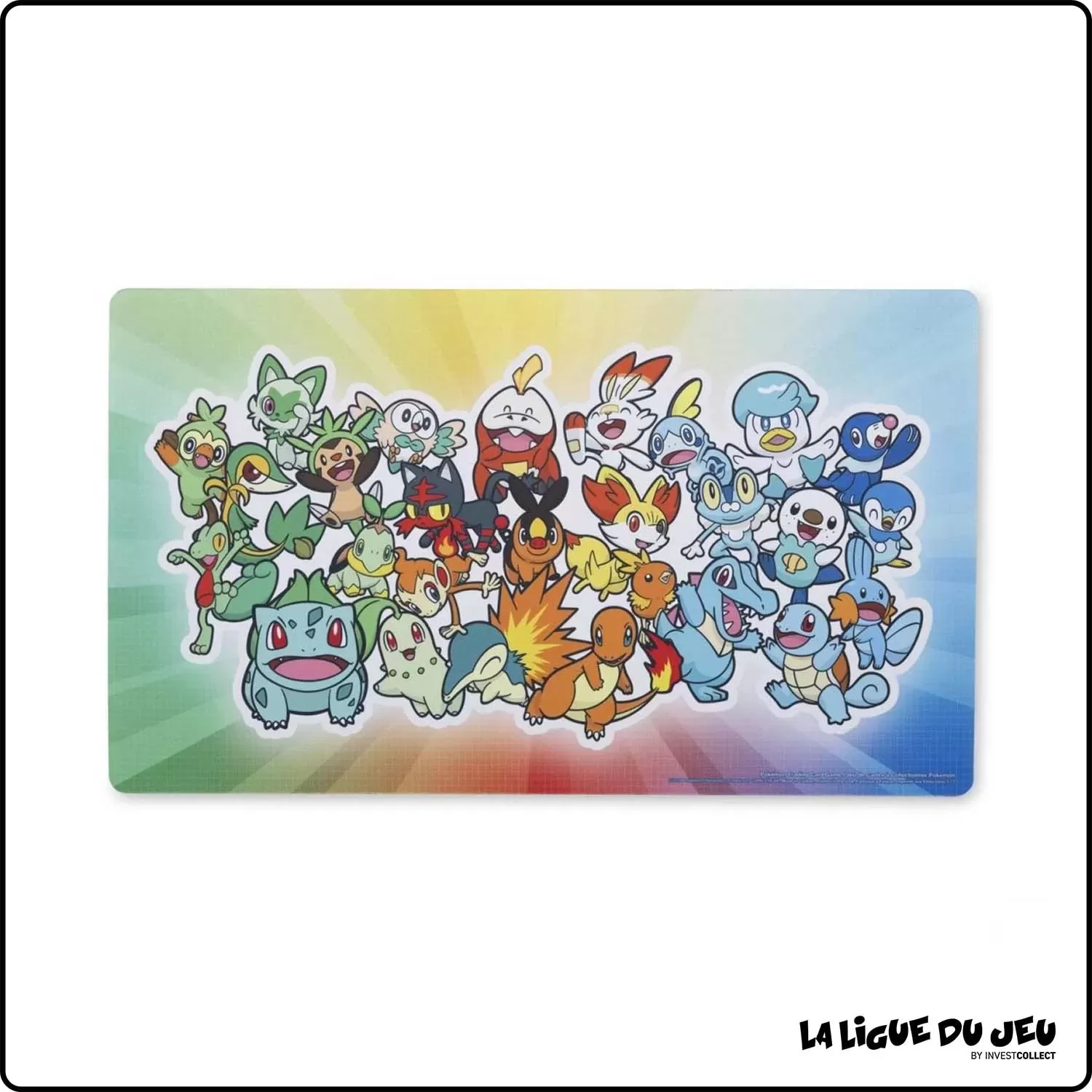 Tapis - Pokemon Center - Puissance Premiers Partenaires - Playmat - Scellé