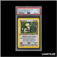 Holo - Pokemon - Neo Discovery - Queulorior - 11/75 - 1er édition - PSA 7 - Français