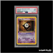 Commune - Pokemon - Neo Discovery - Zarbi E - 67/75 - 1er édition - PSA 9 - Français