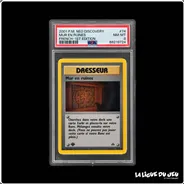 Peu Commune - Pokemon - Neo Discovery - Mur en Ruines - 74/75 - 1er édition - PSA 8 - Français