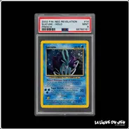 Holo - Pokemon - Neo Révélation - Suicune - 14/64 - Unlimited - PSA 9 - Français