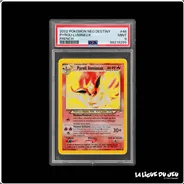 Peu Commune - Pokemon - Neo Destiny - Pyroli Lumineux - 46/105 - Unlimited - PSA 9 - Français