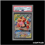 Ultra - Pokemon - Éclipse Cosmique - Méga-Lockpin et Rondoudou GX - 226/236 - PSA 10 - Français