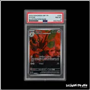 IR - Pokemon - Flammes Obsidiennes - Cizayox - 205/197 - PSA 8 - Français