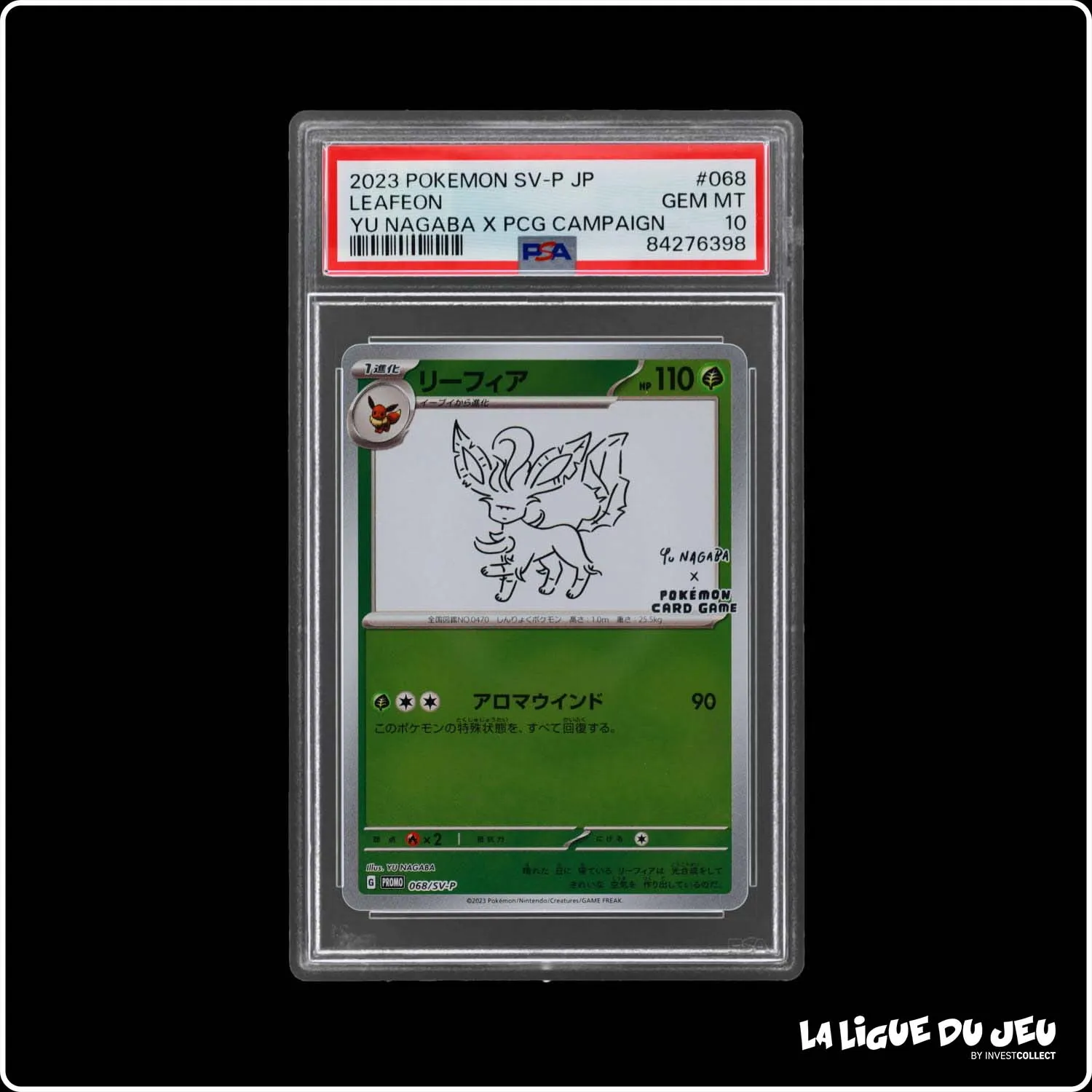 Promo - Pokemon - Écarlate et Violet Promo - Phyllali - 068/SV-P - PSA 10 - Japonais