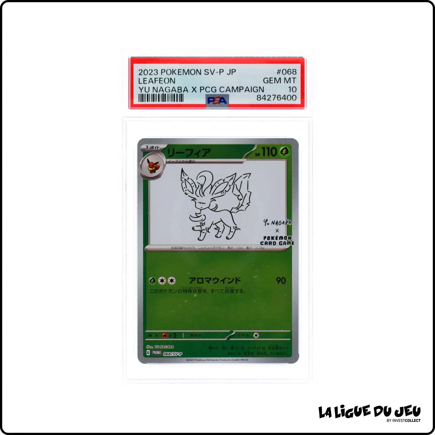 Promo - Pokemon - Écarlate et Violet Promo - Phyllali - 068/SV-P - PSA 10 - Japonais