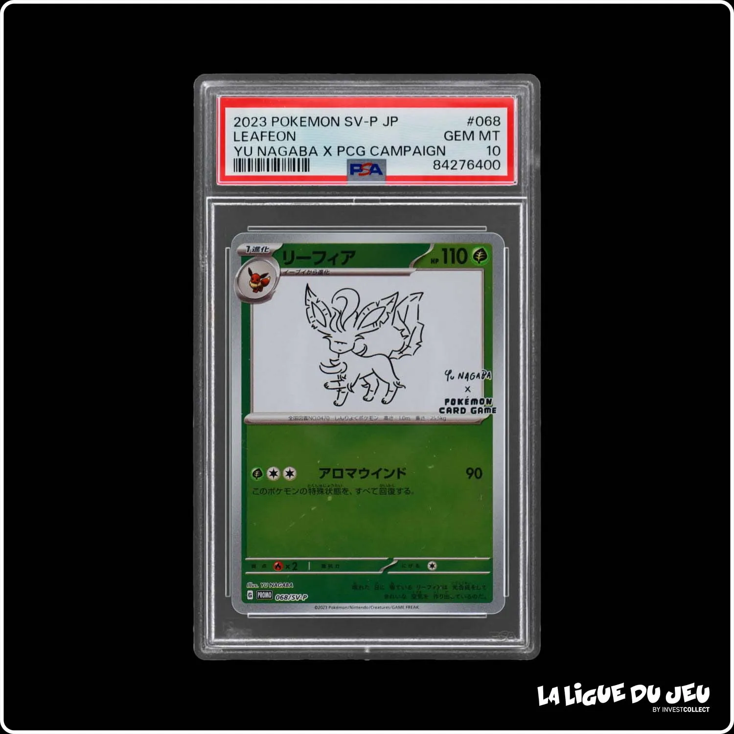 Promo - Pokemon - Écarlate et Violet Promo - Phyllali - 068/SV-P - PSA 10 - Japonais