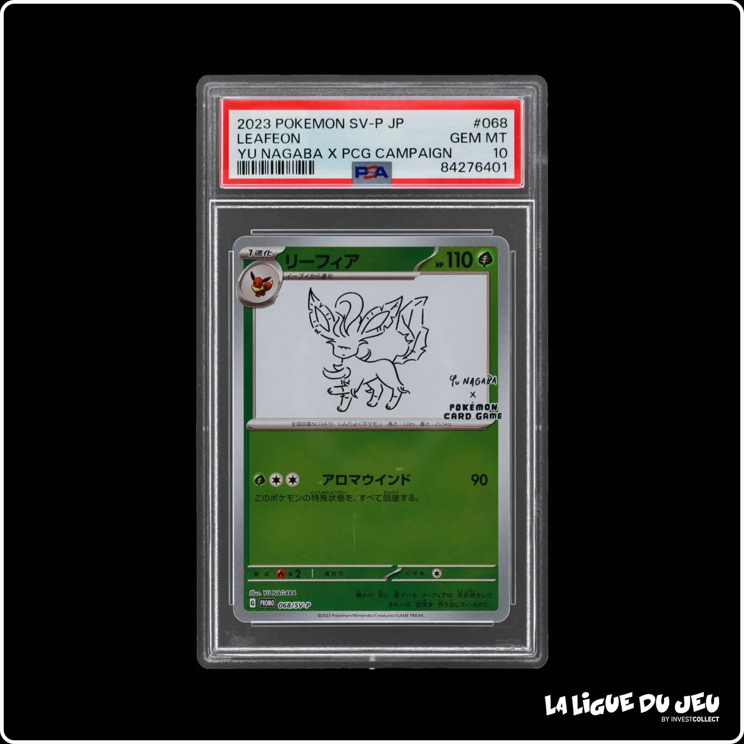 Promo - Pokemon - Écarlate et Violet Promo - Phyllali - 068/SV-P - PSA 10 - Japonais