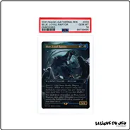 Rare - MTG - Univers Infini Jurassic World - Blue, Loyal Raptor Embossed - 33 - PSA 10 - Anglais