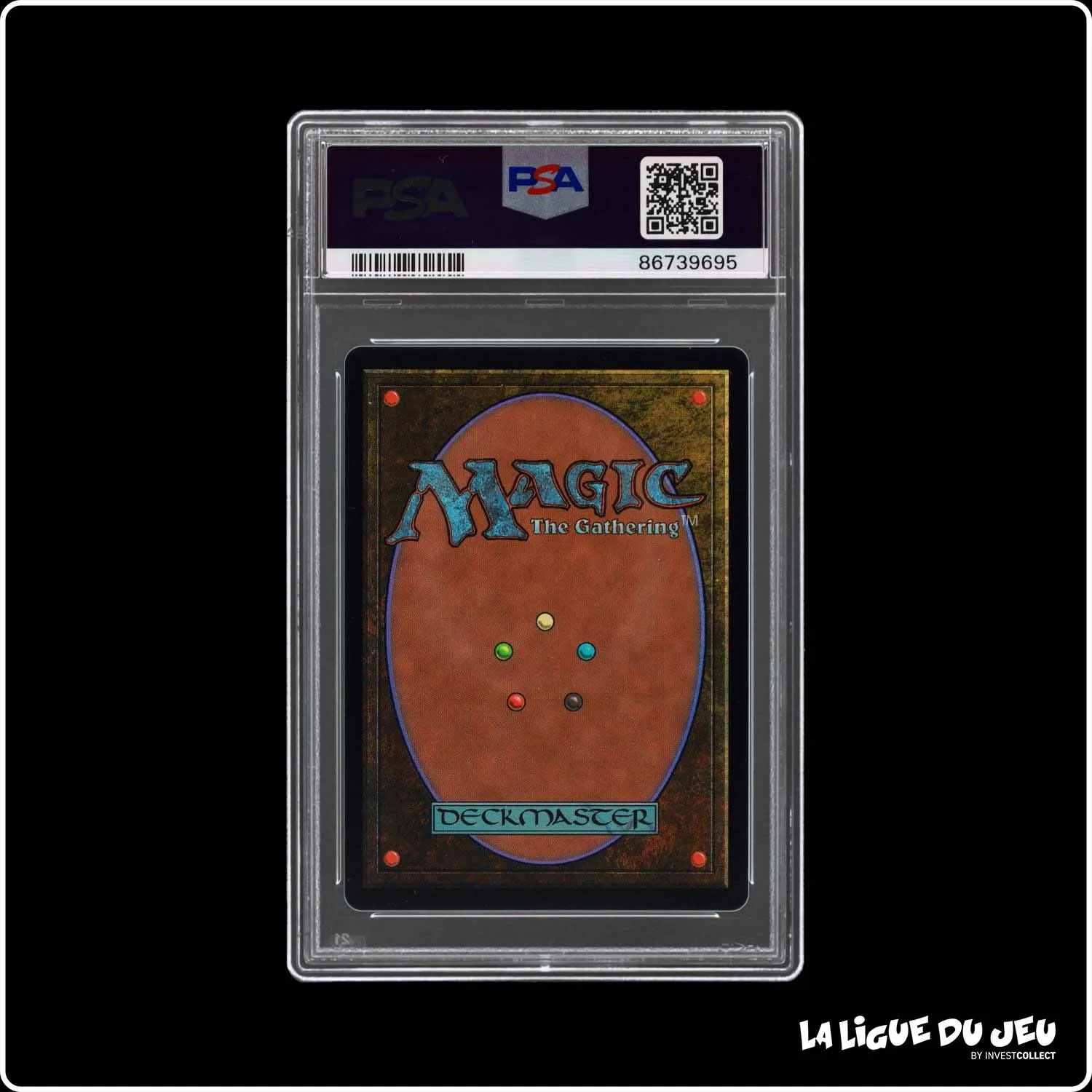 Rare - MTG - Univers Infini Jurassic World - Blue, Loyal Raptor Embossed - 33 - PSA 10 - Anglais