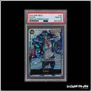 Secrète - One Piece - Paramount War - Kuzan Alt Art - OP02-121 - PSA 10 - Anglais