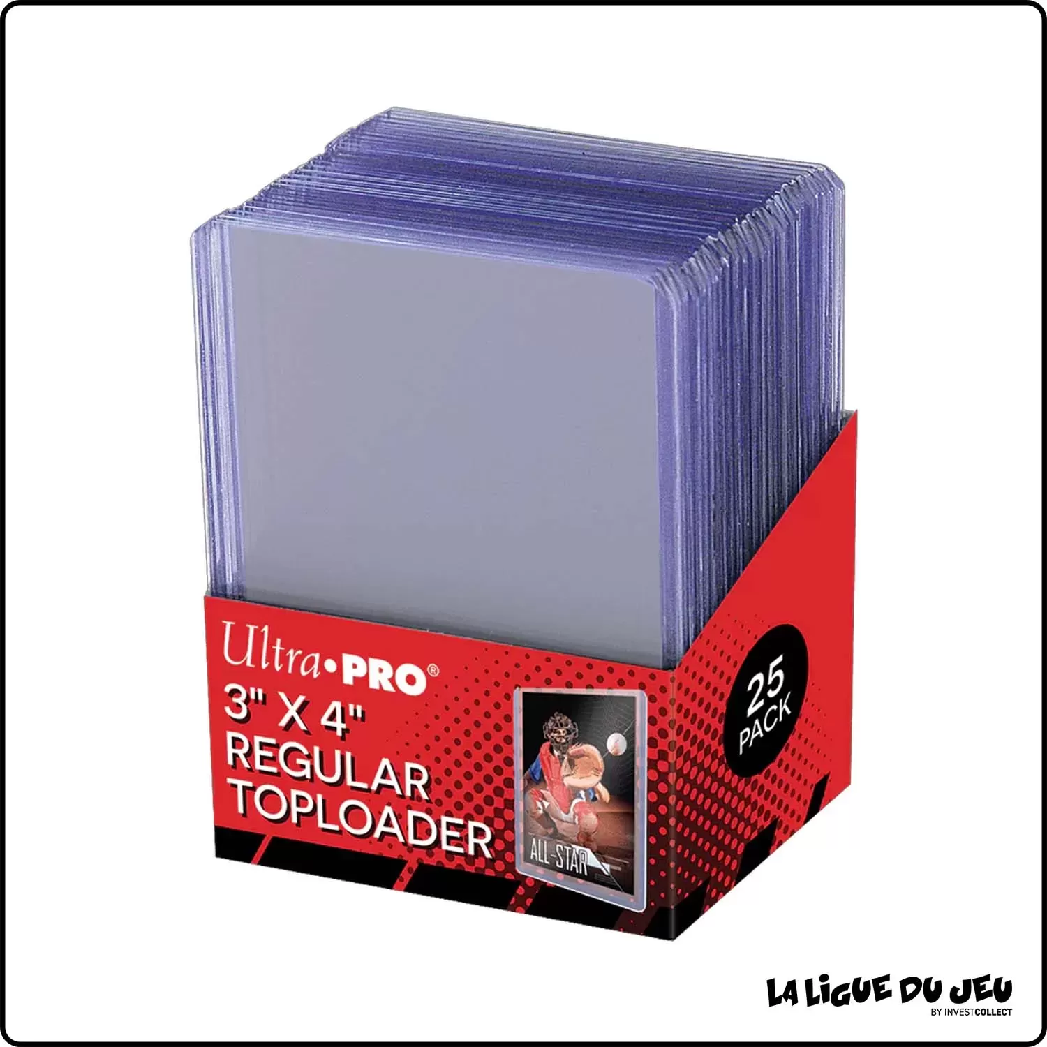 TopLoader - Ultra Pro - Protèges Cartes - Transparent - par 25