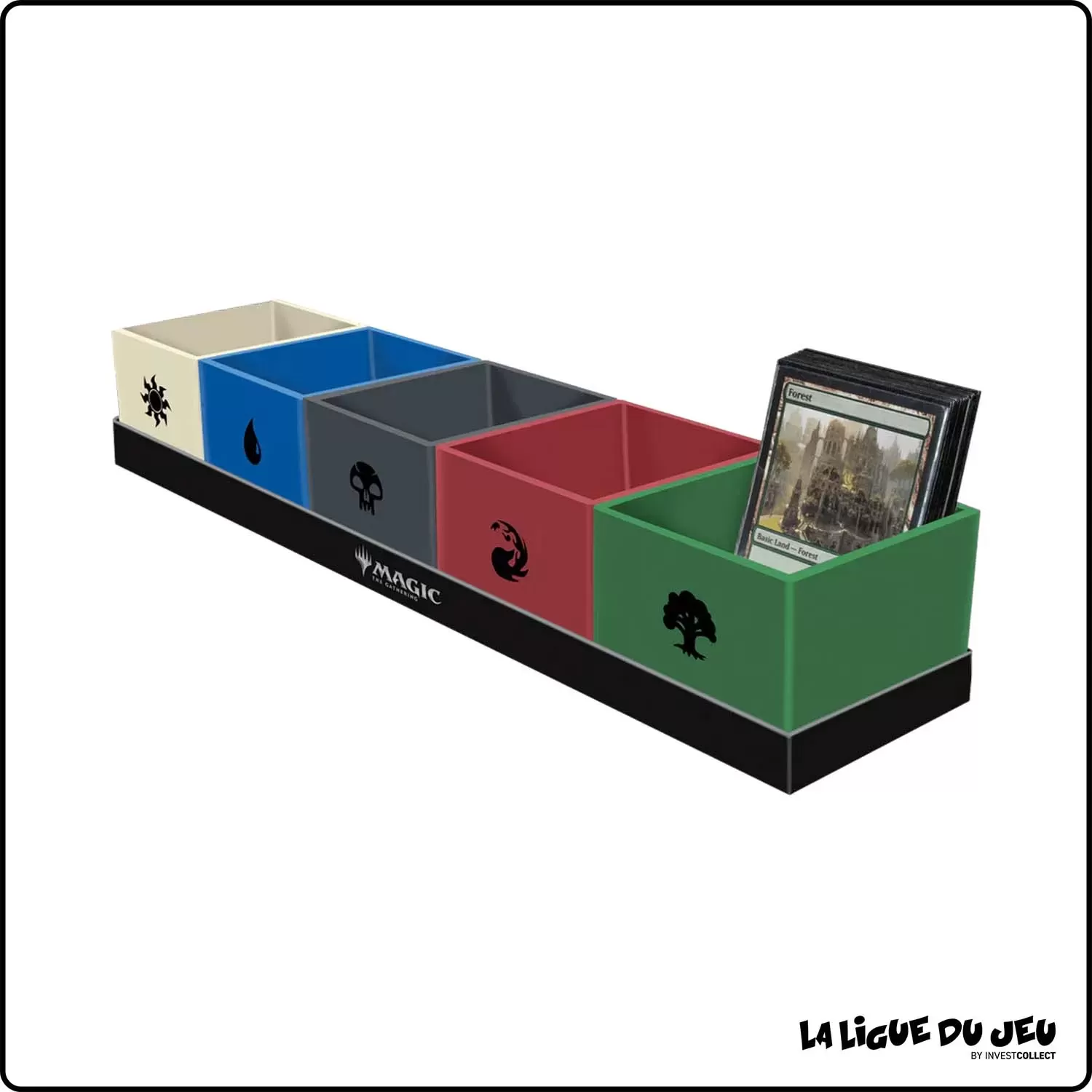 Boite de Rangement - Ultra Pro - Magic The Gathering - Land Station - Rangement de terrains de base