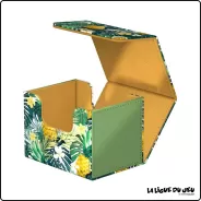 Deck Box - Ultimate Guard - Sidewinder 100+ Xenoskin - Floral Places II - Standard - Bahia Green