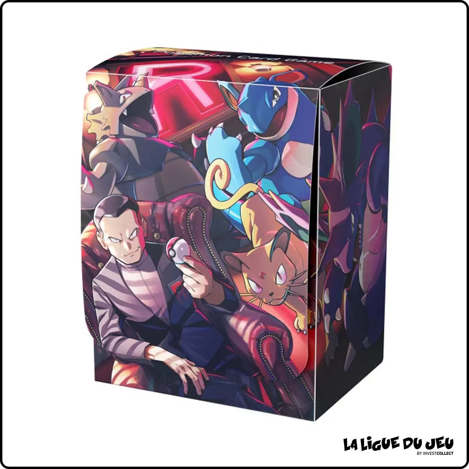 Deck Box - Pokemon Center - Boss Giovanni - Scellé