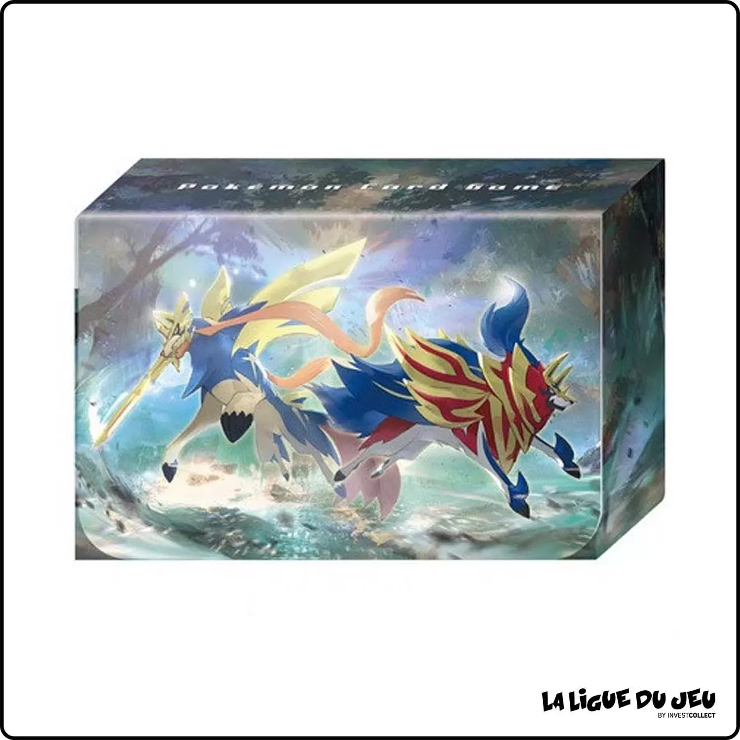 Deck Box - Pokemon Center - Double Deck Box - Zacian Zamazenta - Scellé