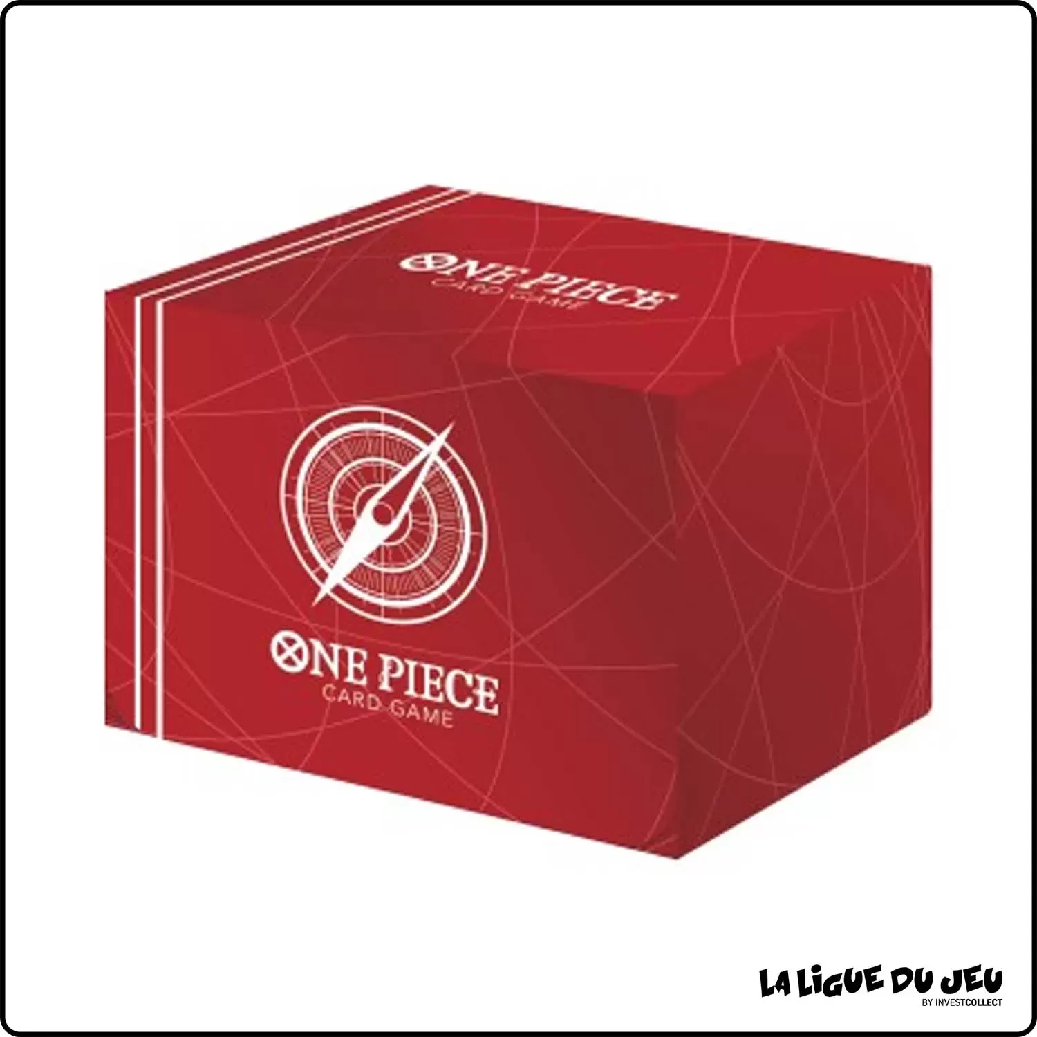 Deck Box - One Piece - Clear Card Case - Rouge - Scellé